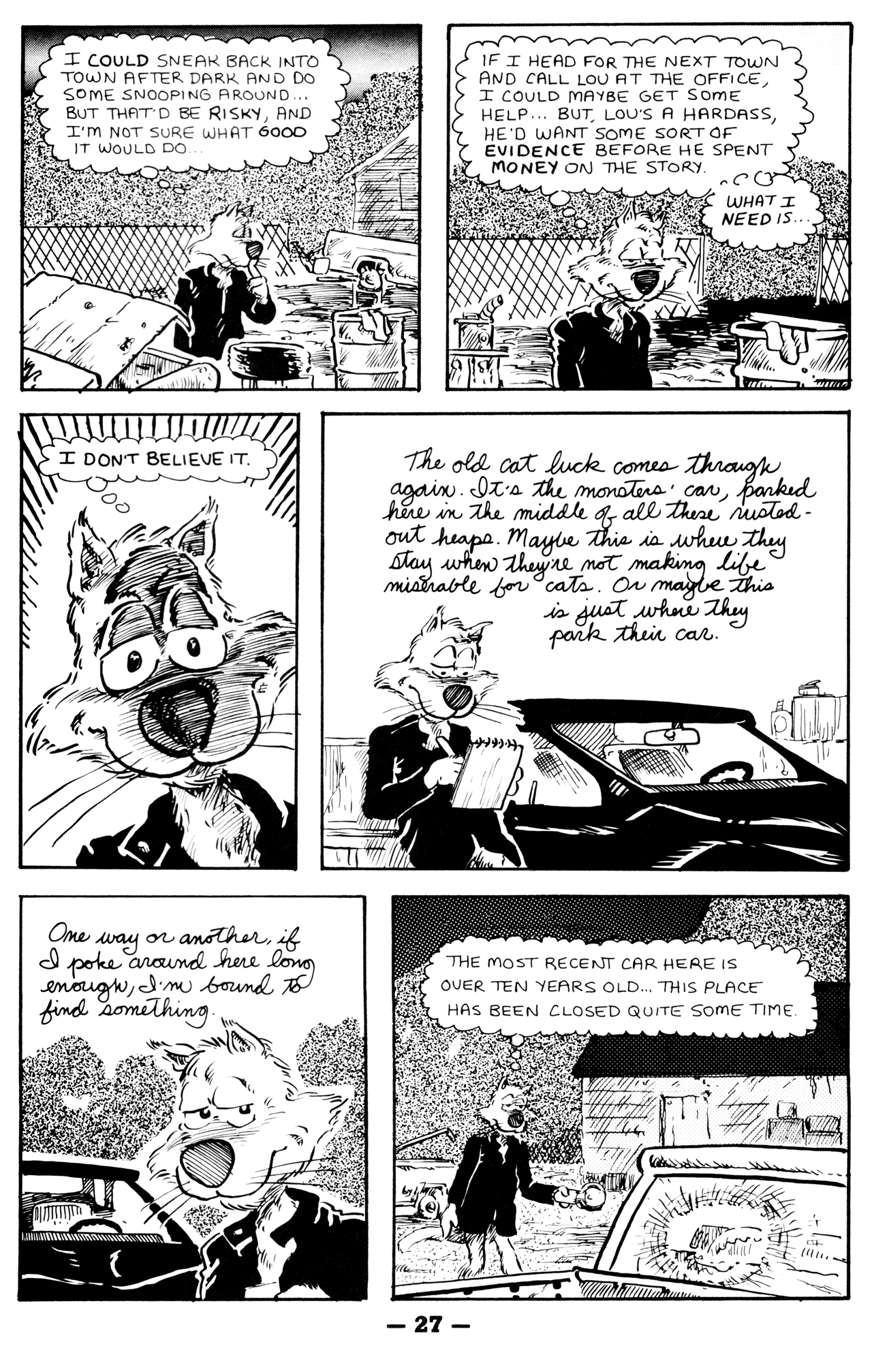 Read online Critters comic -  Issue #10 - 29