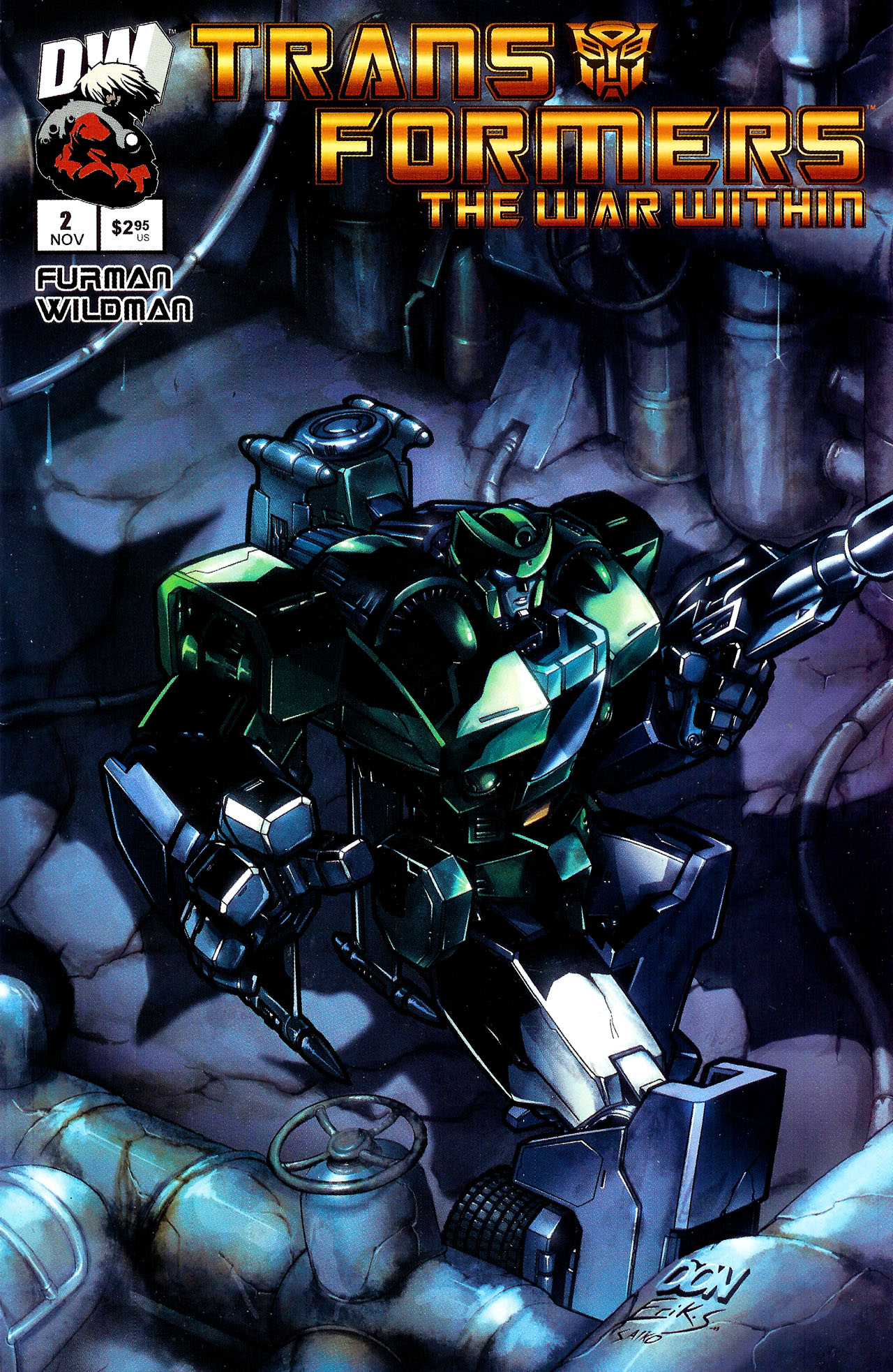 Read online Transformers War Within: "The Dark Ages" comic -  Issue #2 - 1