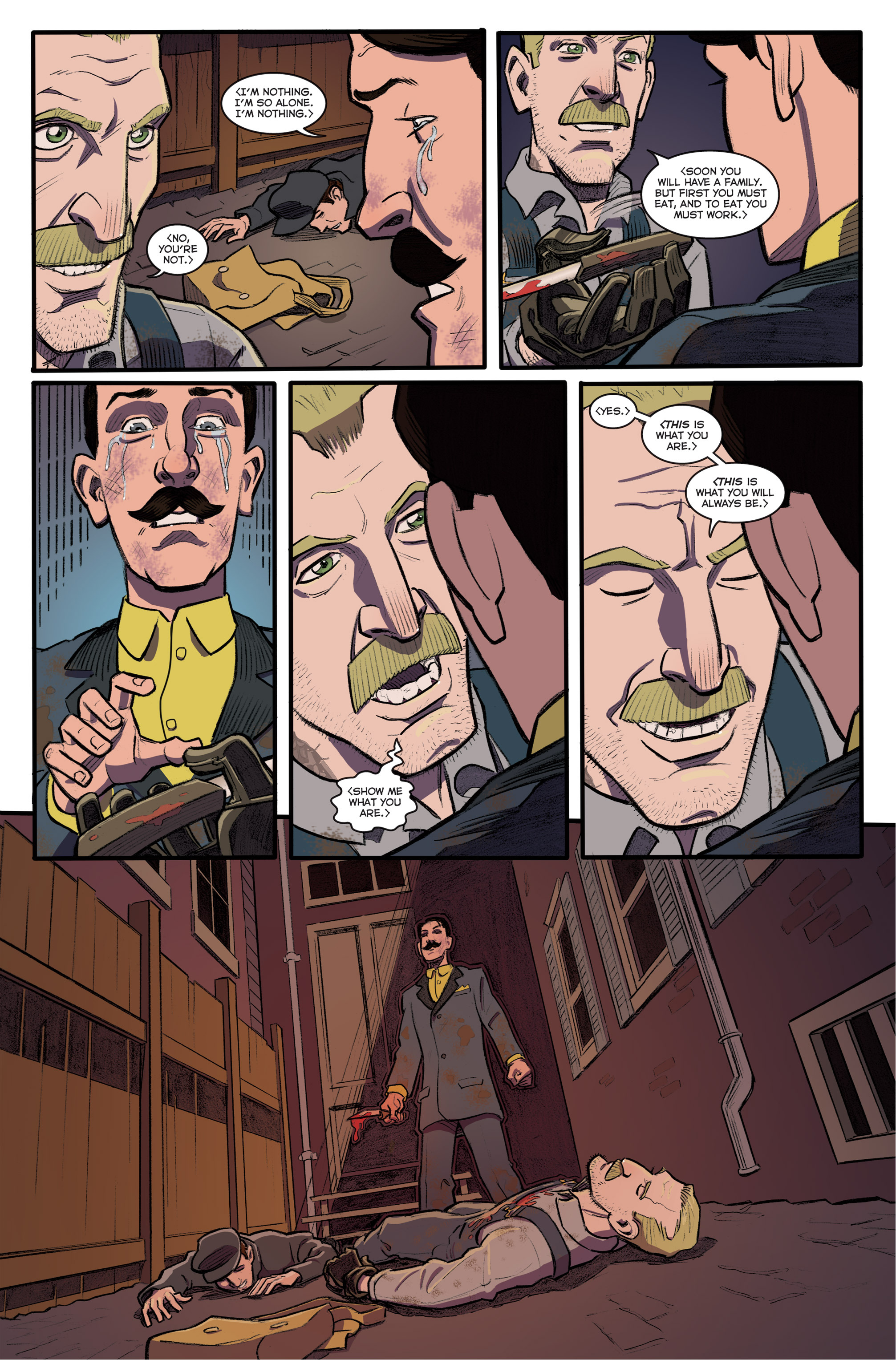 Read online Herald: Lovecraft and Tesla comic -  Issue #6 - 19