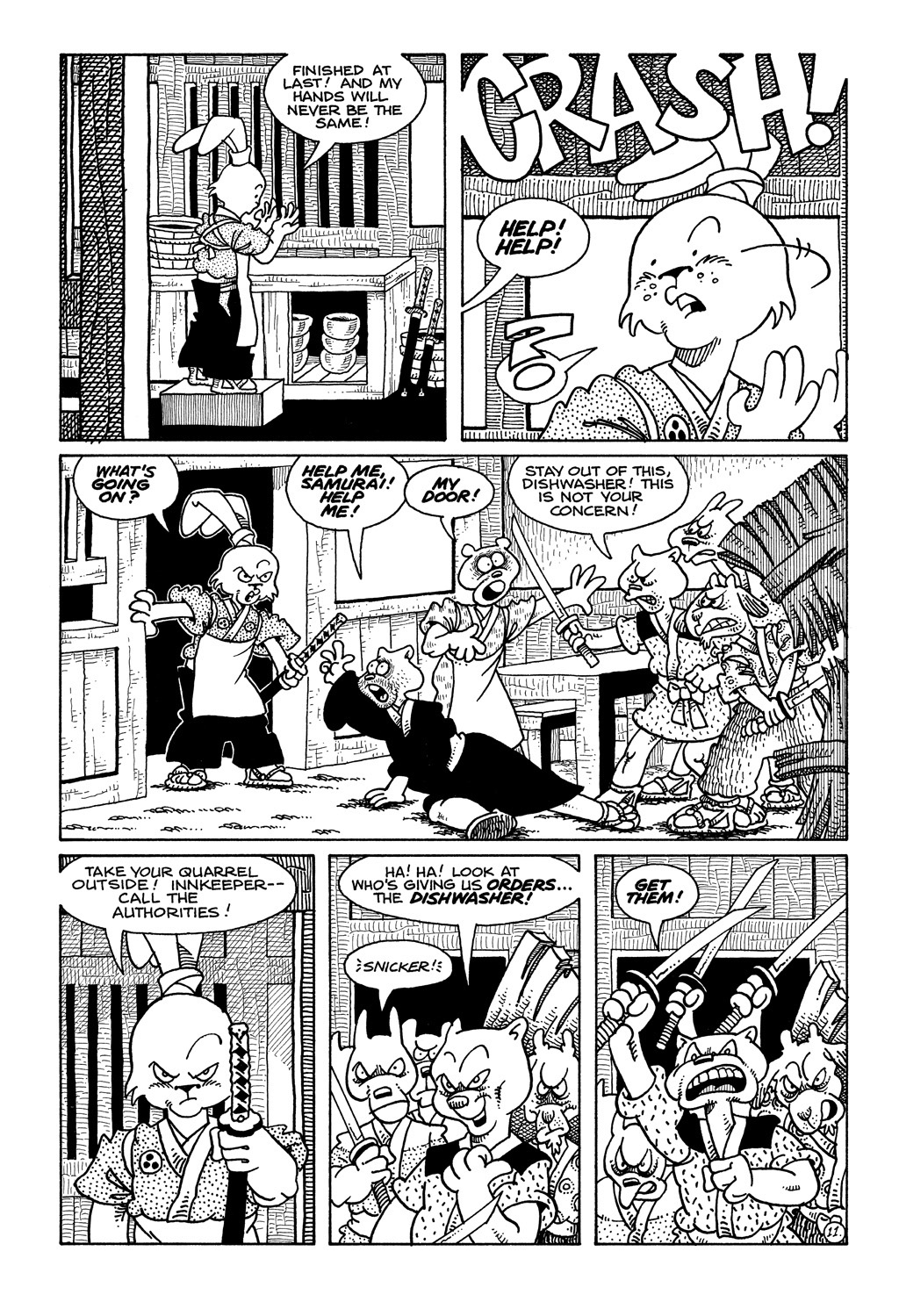 Read online Usagi Yojimbo (1987) comic -  Issue #32 - 12