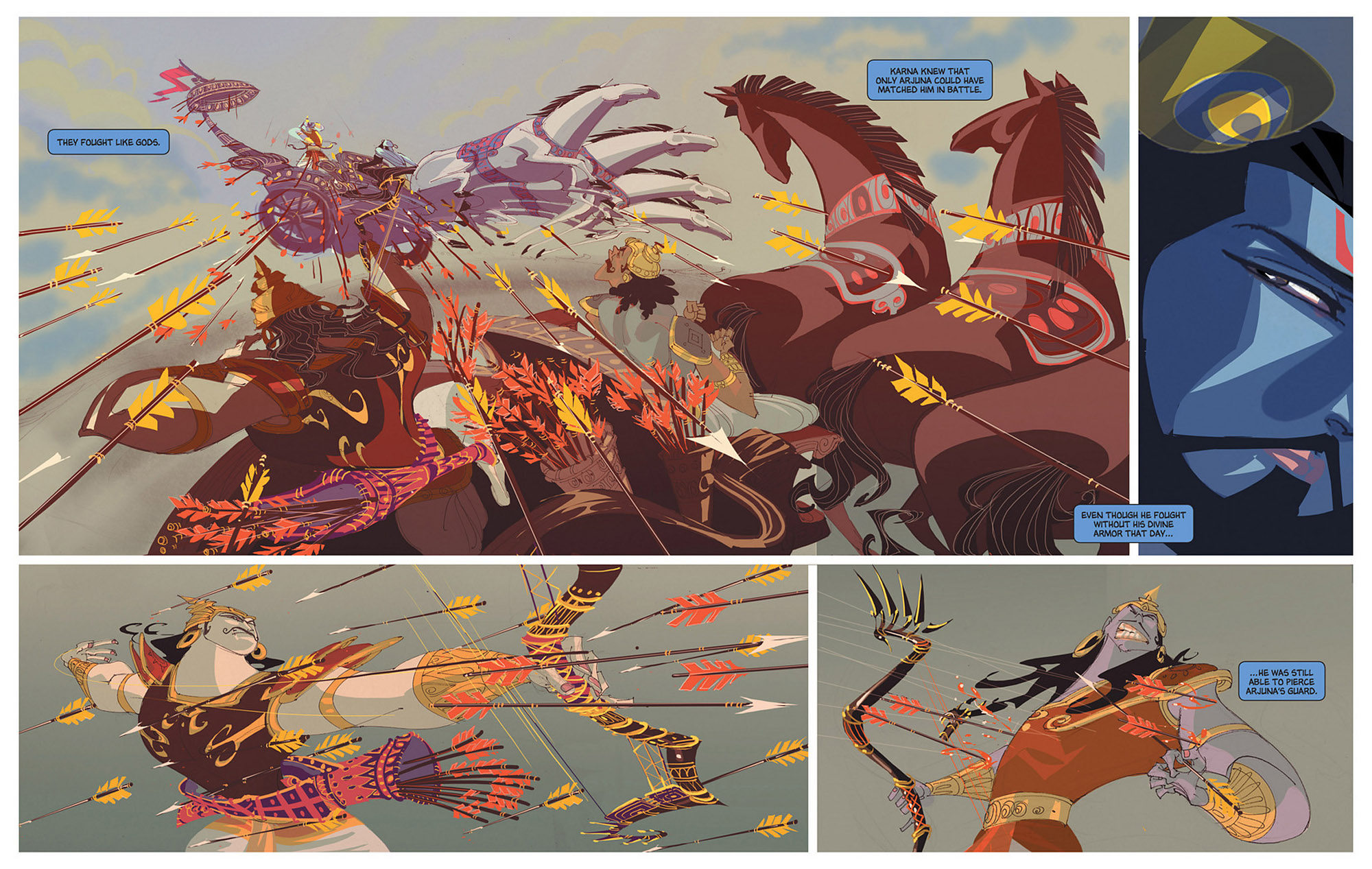 Read online Krishna: A Journey Within comic -  Issue # TPB (Part 2) - 59