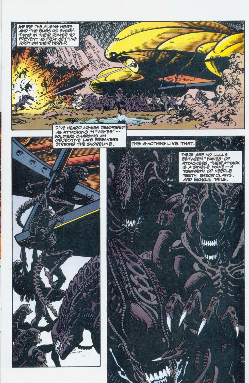 Read online Aliens vs. Predator: War comic -  Issue #0 - 6