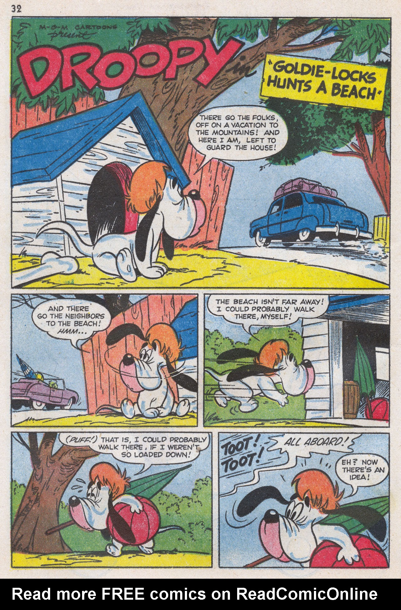 Read online Tom and Jerry's Summer Fun comic -  Issue #3 - 35
