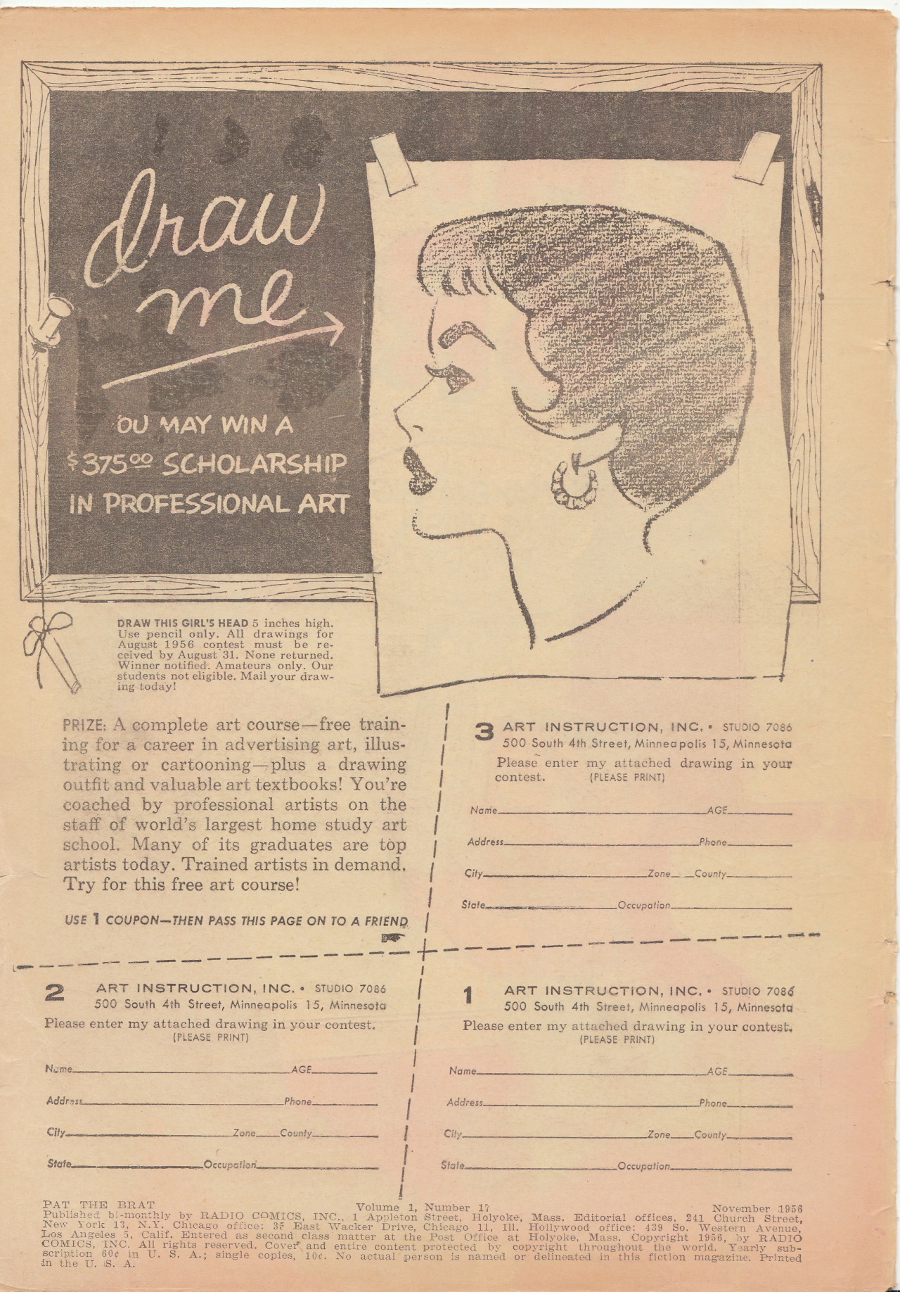 Read online Pat the Brat comic -  Issue #17 - 2