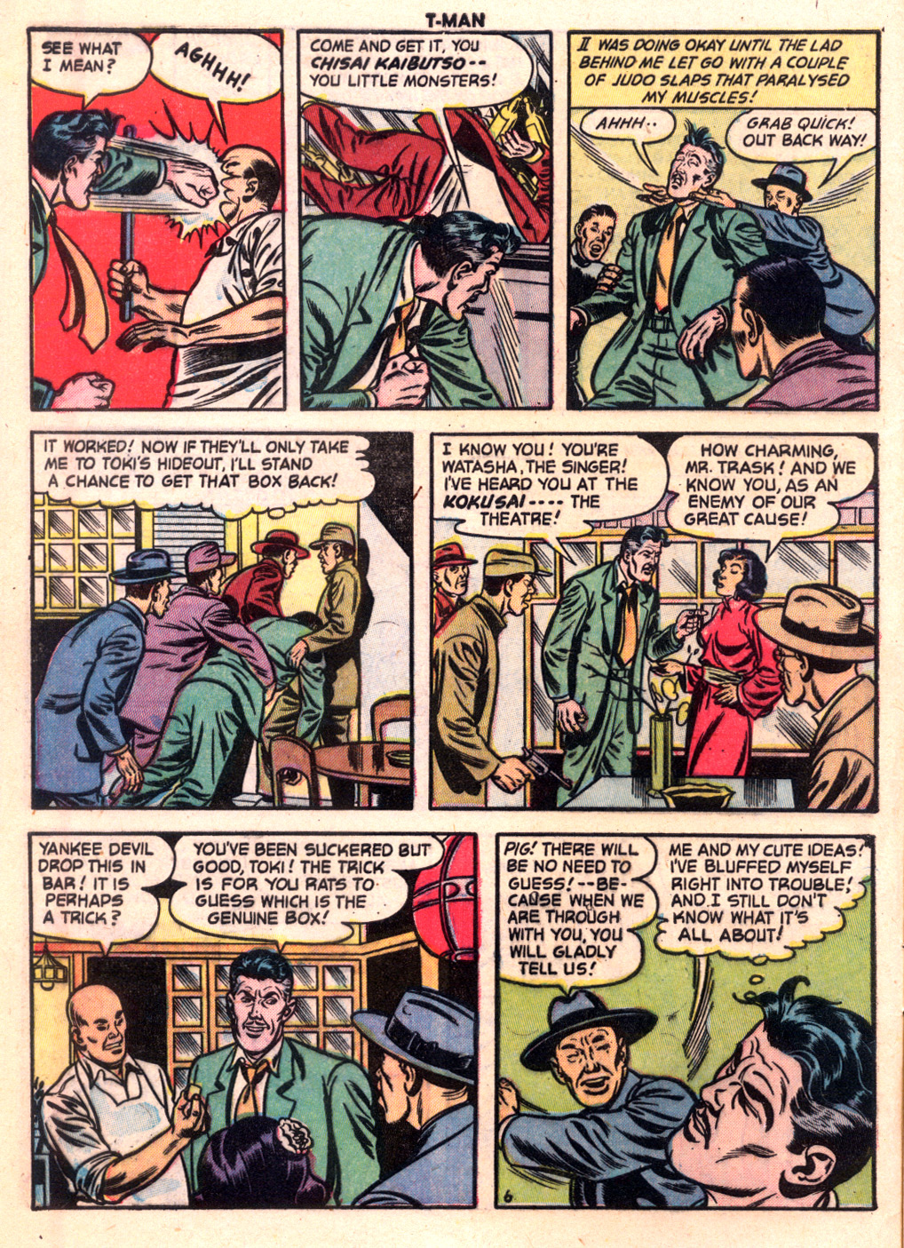 Read online T-Man: World Wide Trouble Shooter comic -  Issue #12 - 8