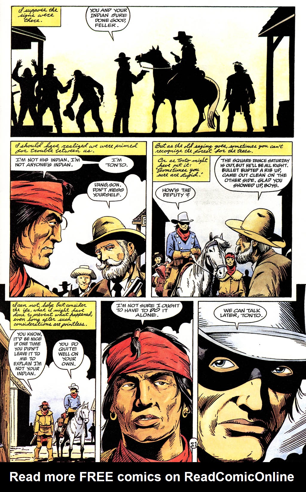 Read online The Lone Ranger And Tonto comic -  Issue #1 - 23