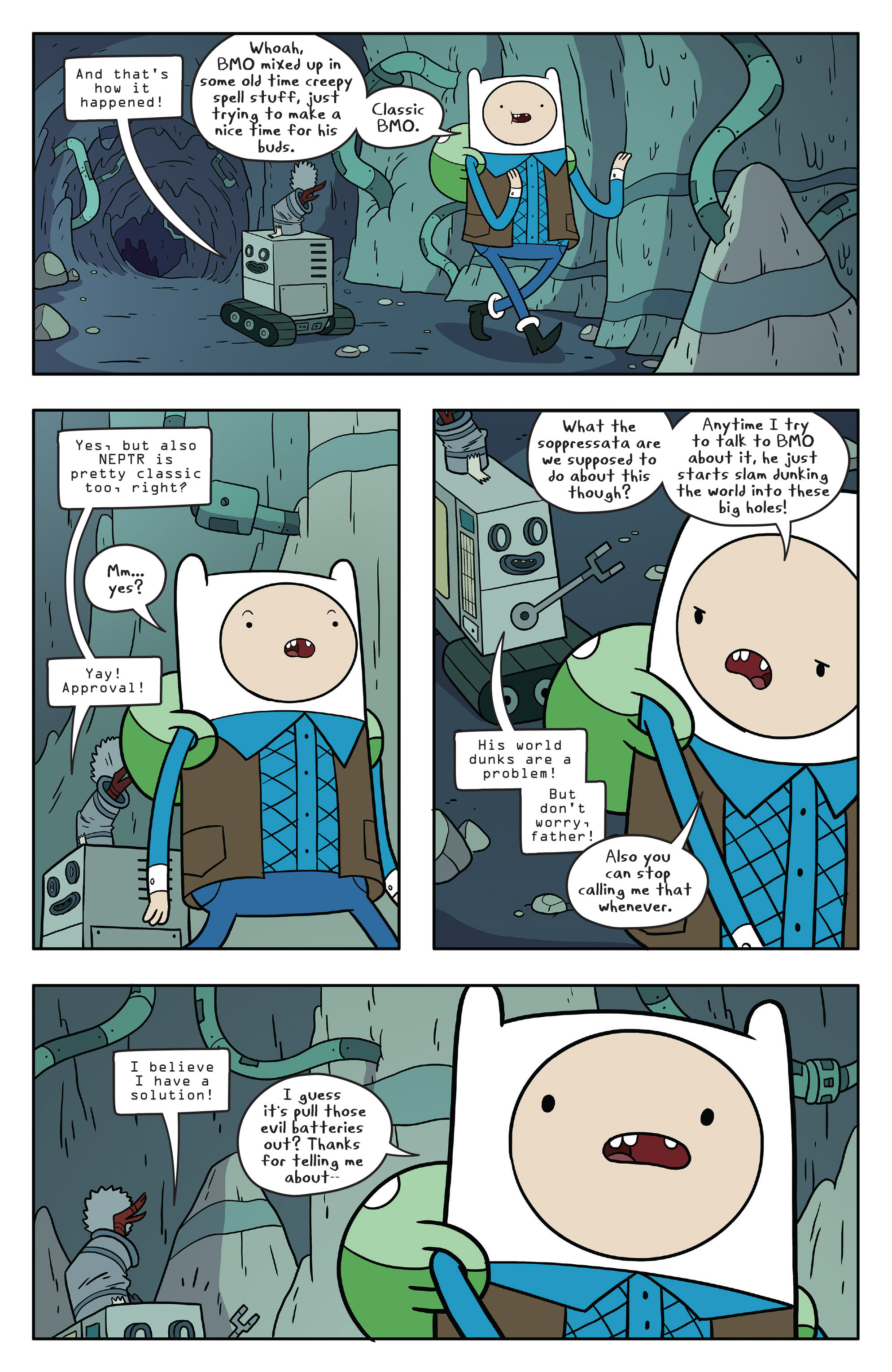 Read online Adventure Time comic -  Issue #56 - 12