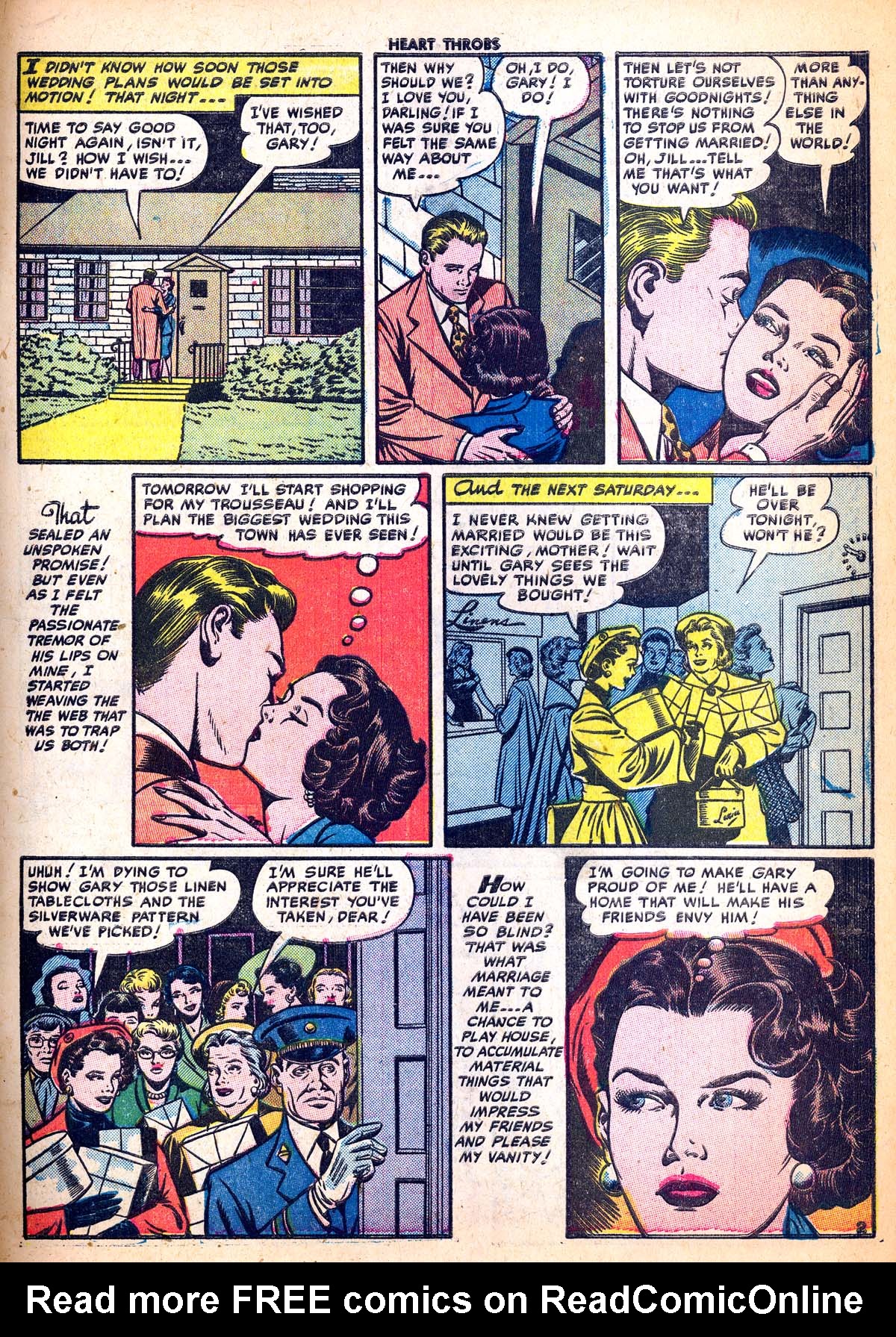 Read online Heart Throbs comic -  Issue #11 - 19