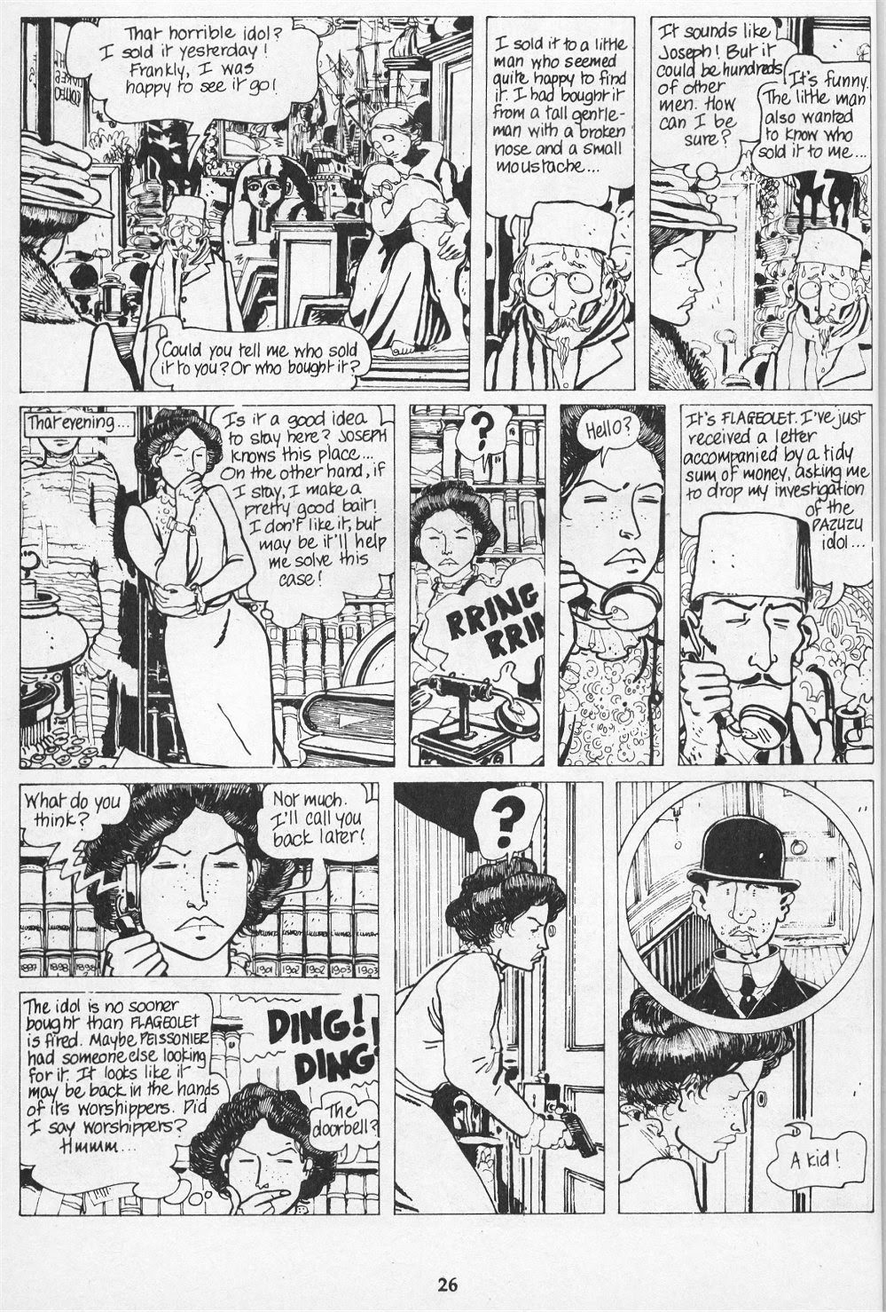 Read online The Extraordinary Adventures of Adele Blanc-Sec comic -  Issue #2 - 16