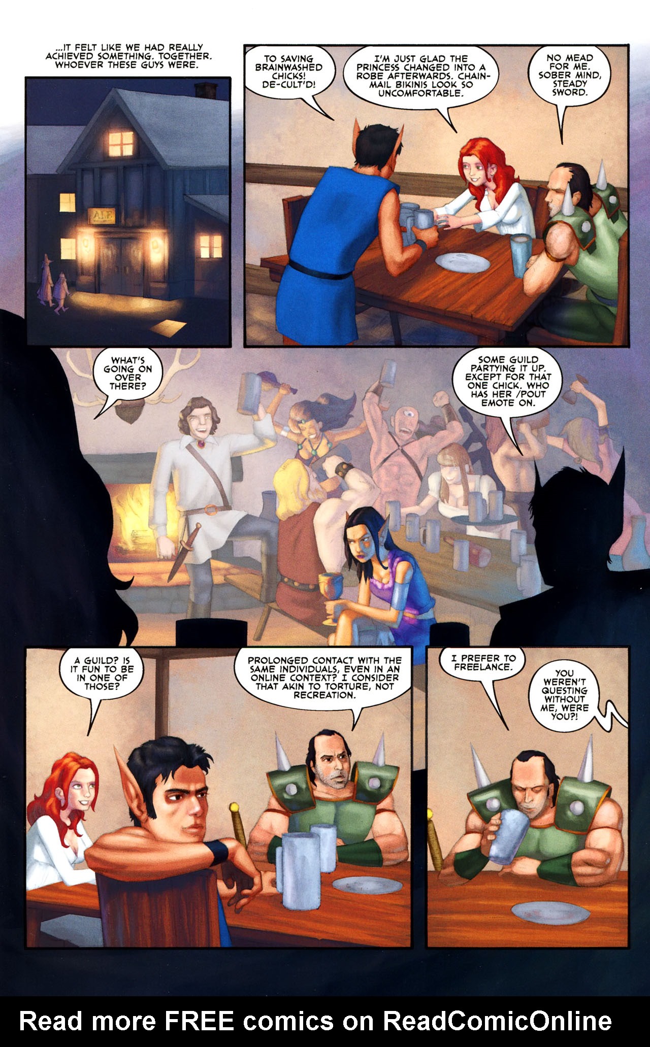 Read online The Guild comic -  Issue #2 - 22