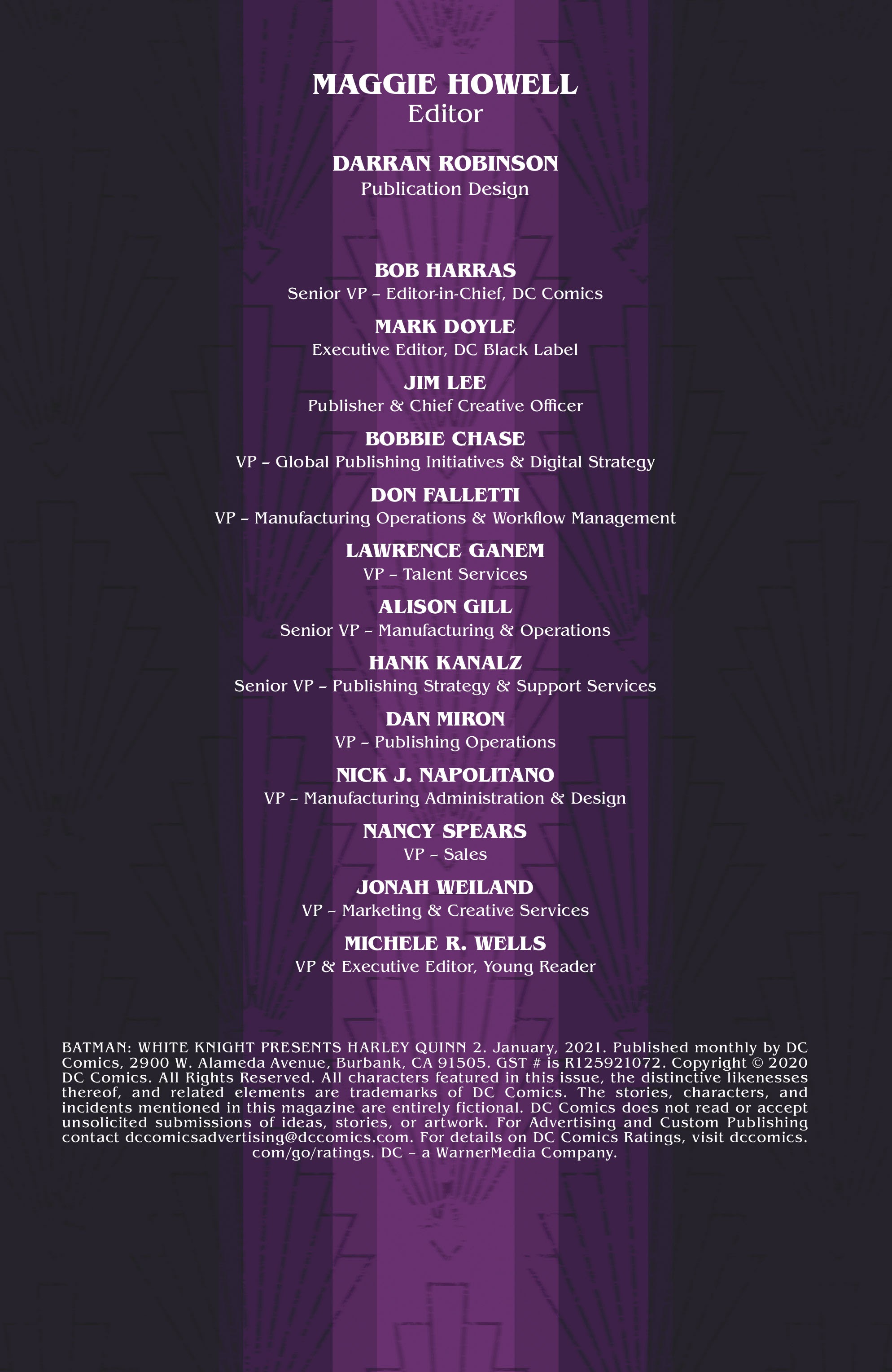 Read online Batman: White Knight Presents: Harley Quinn comic -  Issue #2 - 33