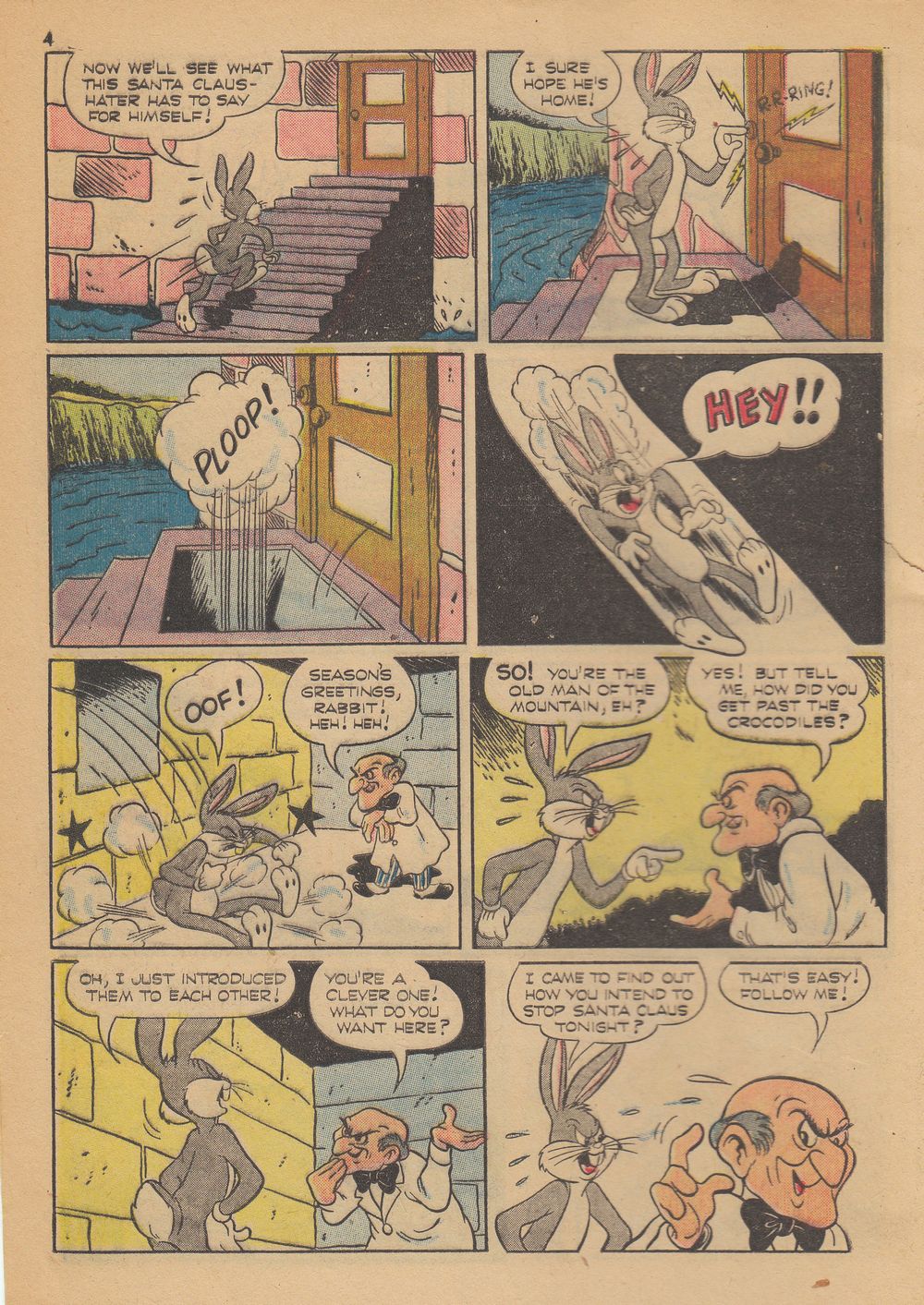 Read online Bugs Bunny's Christmas Funnies comic -  Issue # TPB 5 - 6