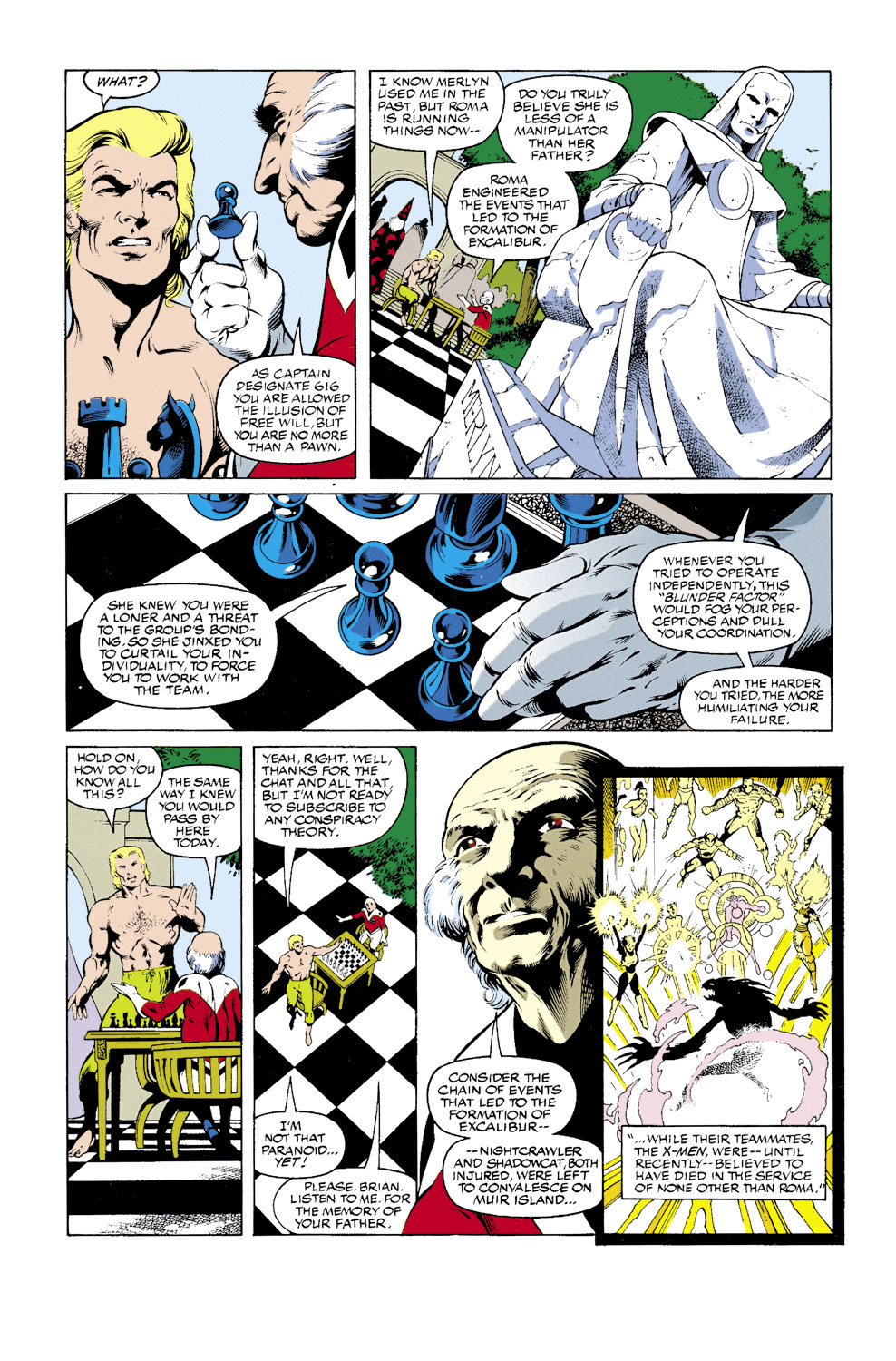 Read online Excalibur (1988) comic -  Issue #47 - 6