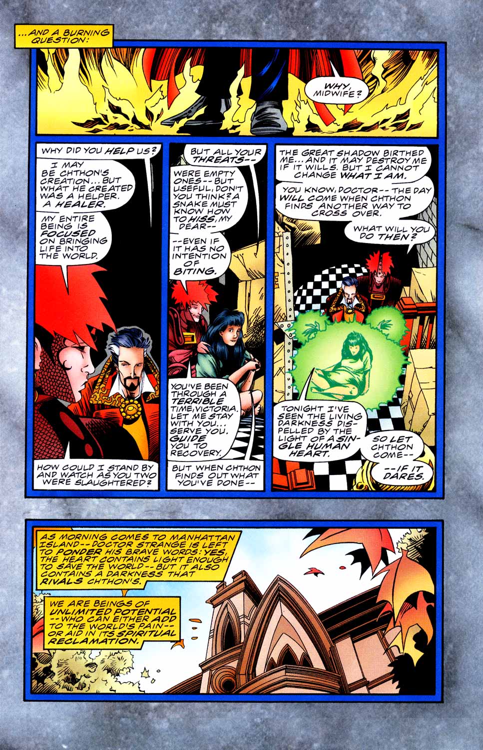 Read online Doctor Strange: Sorcerer Supreme comic -  Issue #90 - 21