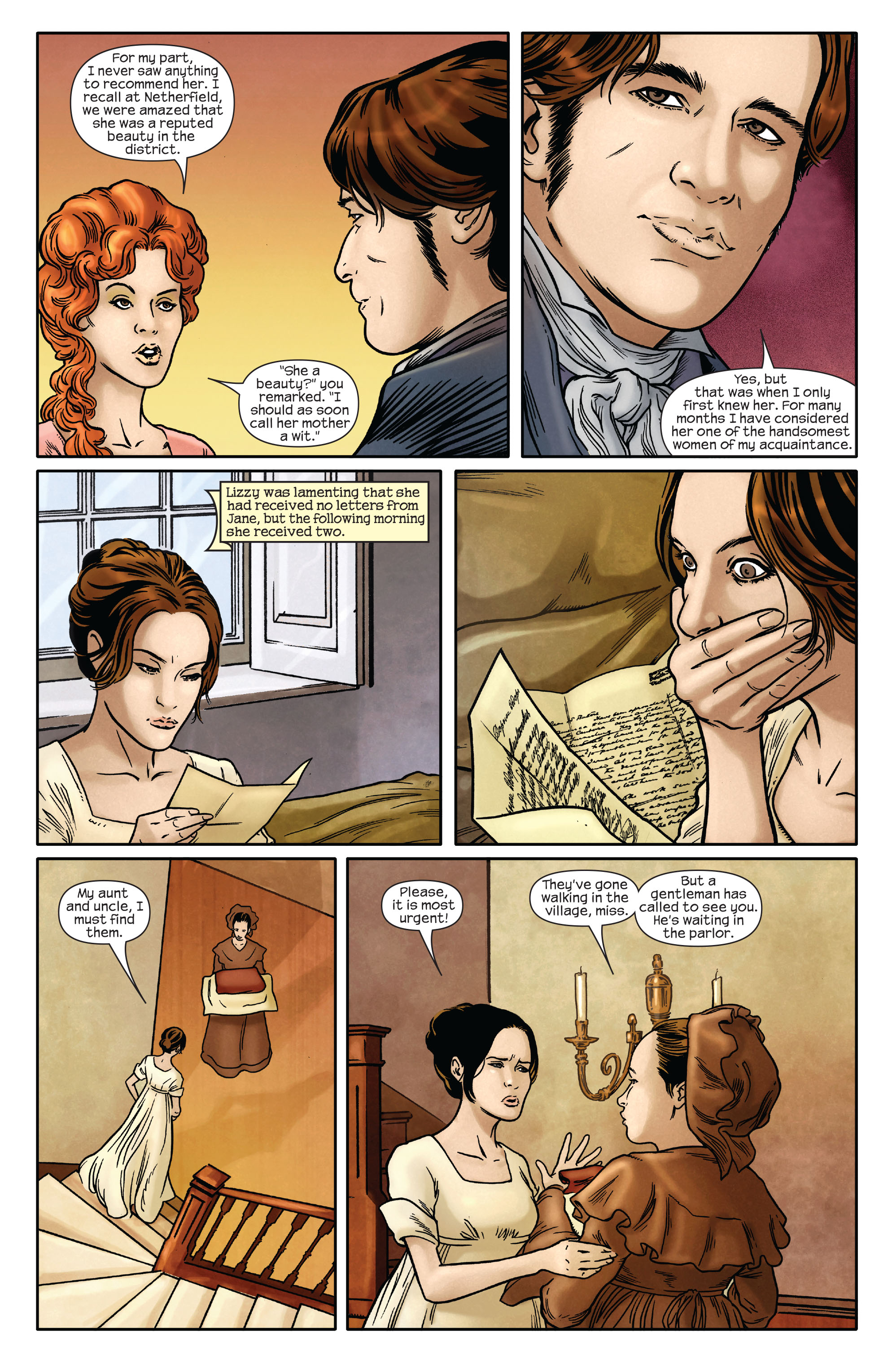 Read online Pride & Prejudice (2009) comic -  Issue #4 - 21