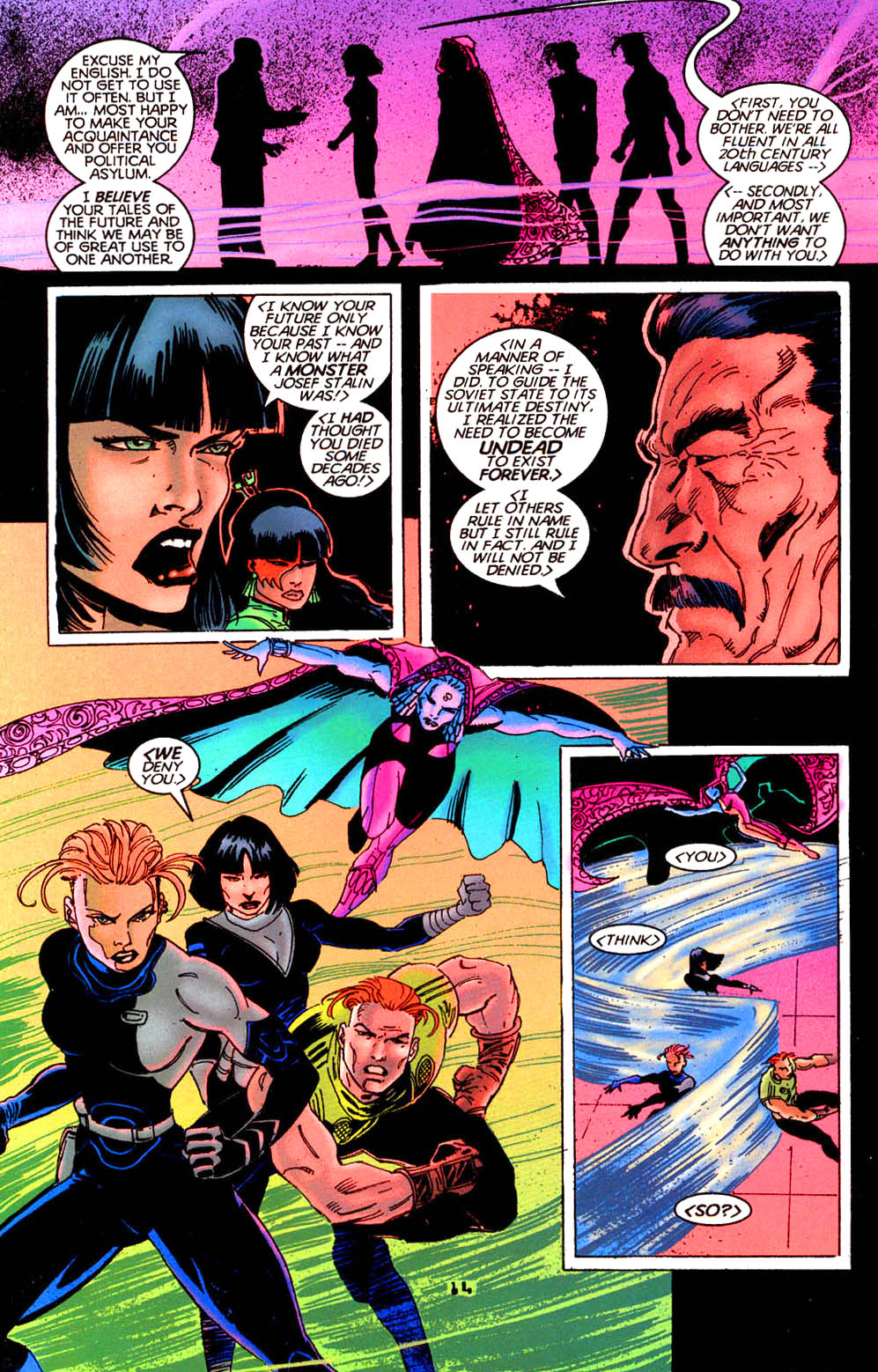 Read online Tangent Comics/ Nightwing: Night Force comic -  Issue # Full - 15