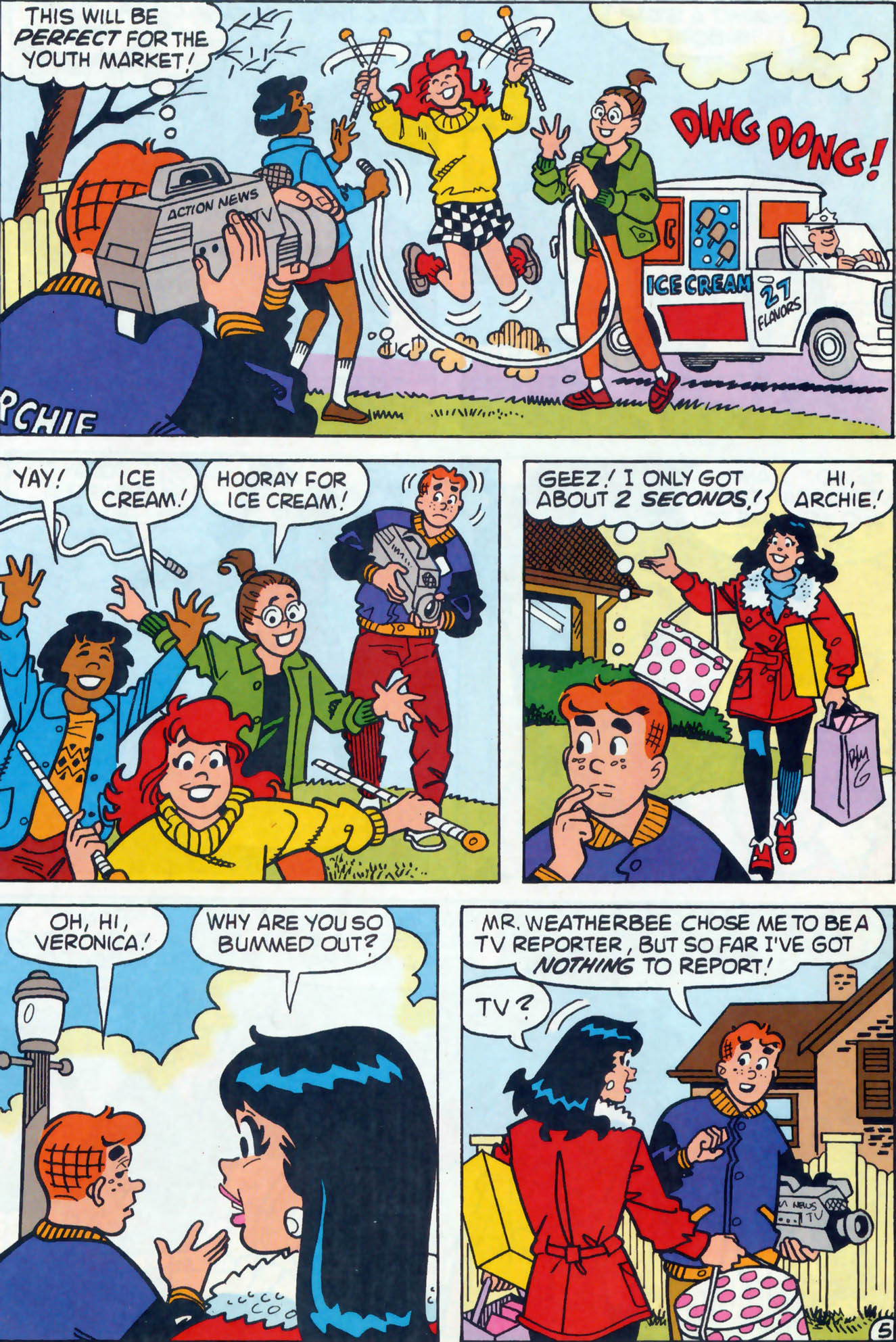 Read online Archie (1960) comic -  Issue #458 - 6