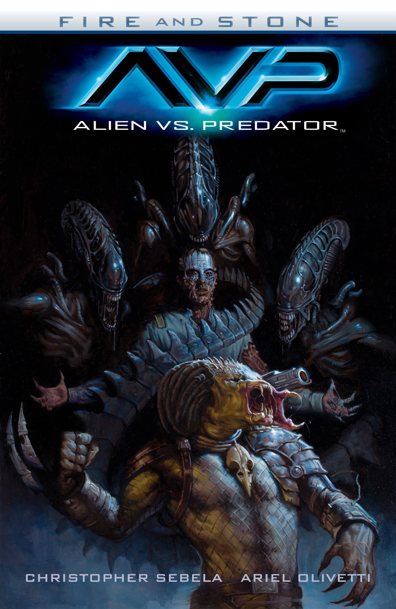Read online Alien vs. Predator: Fire and Stone comic -  Issue # _TPB - 1