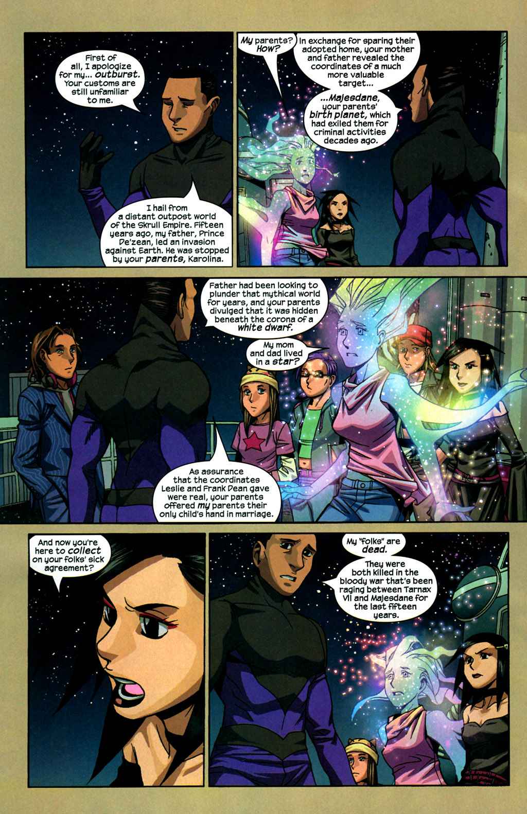 Read online Runaways (2005) comic -  Issue #8 - 16