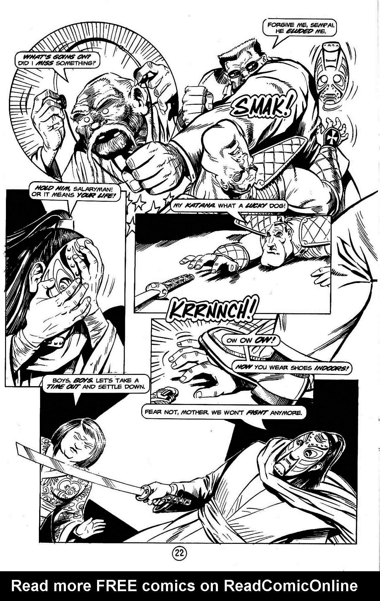 Read online Paul the Samurai (1992) comic -  Issue #8 - 23