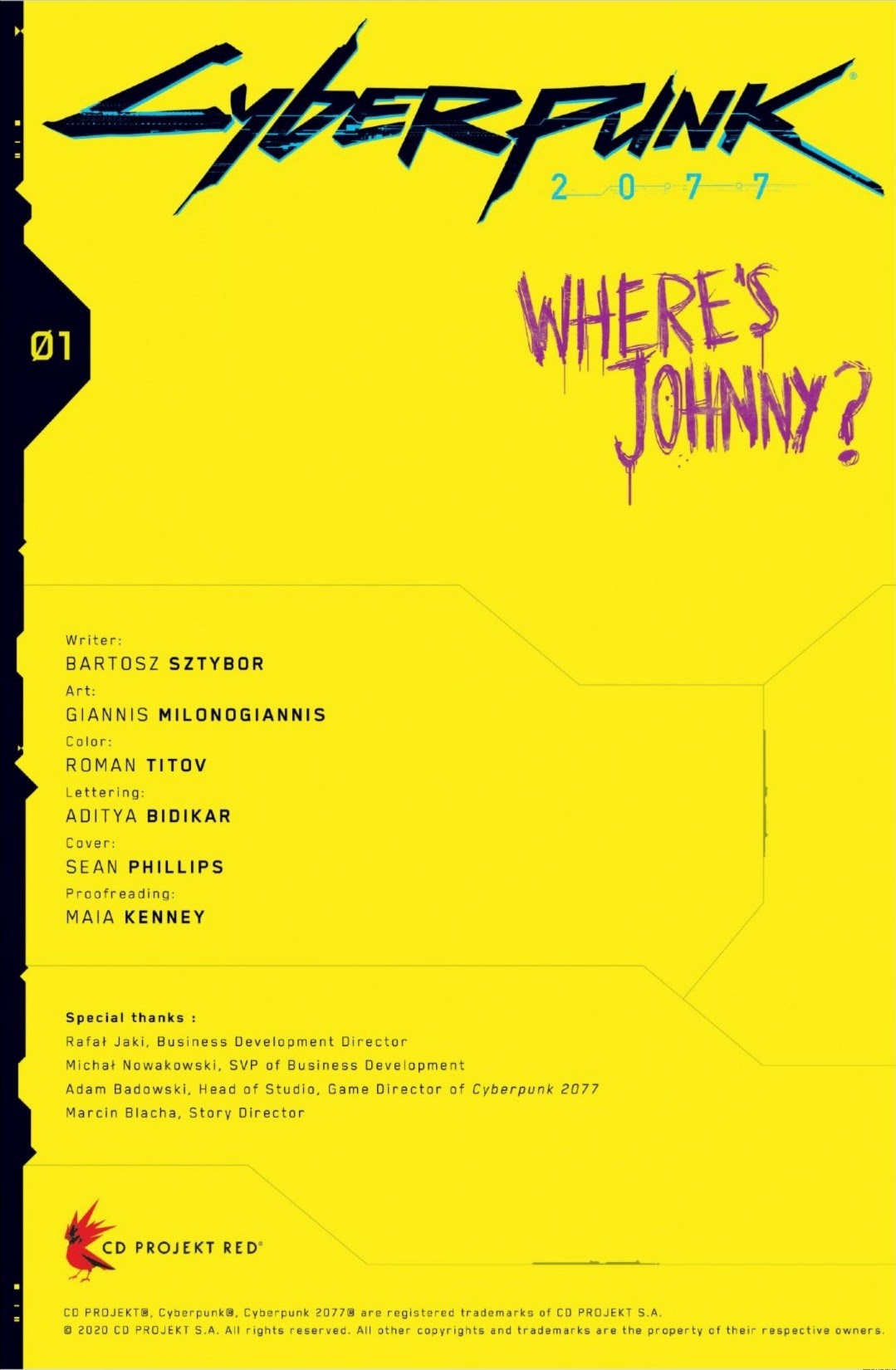 Read online Cyberpunk 2077: Where’s Johnny comic -  Issue #1 - 2