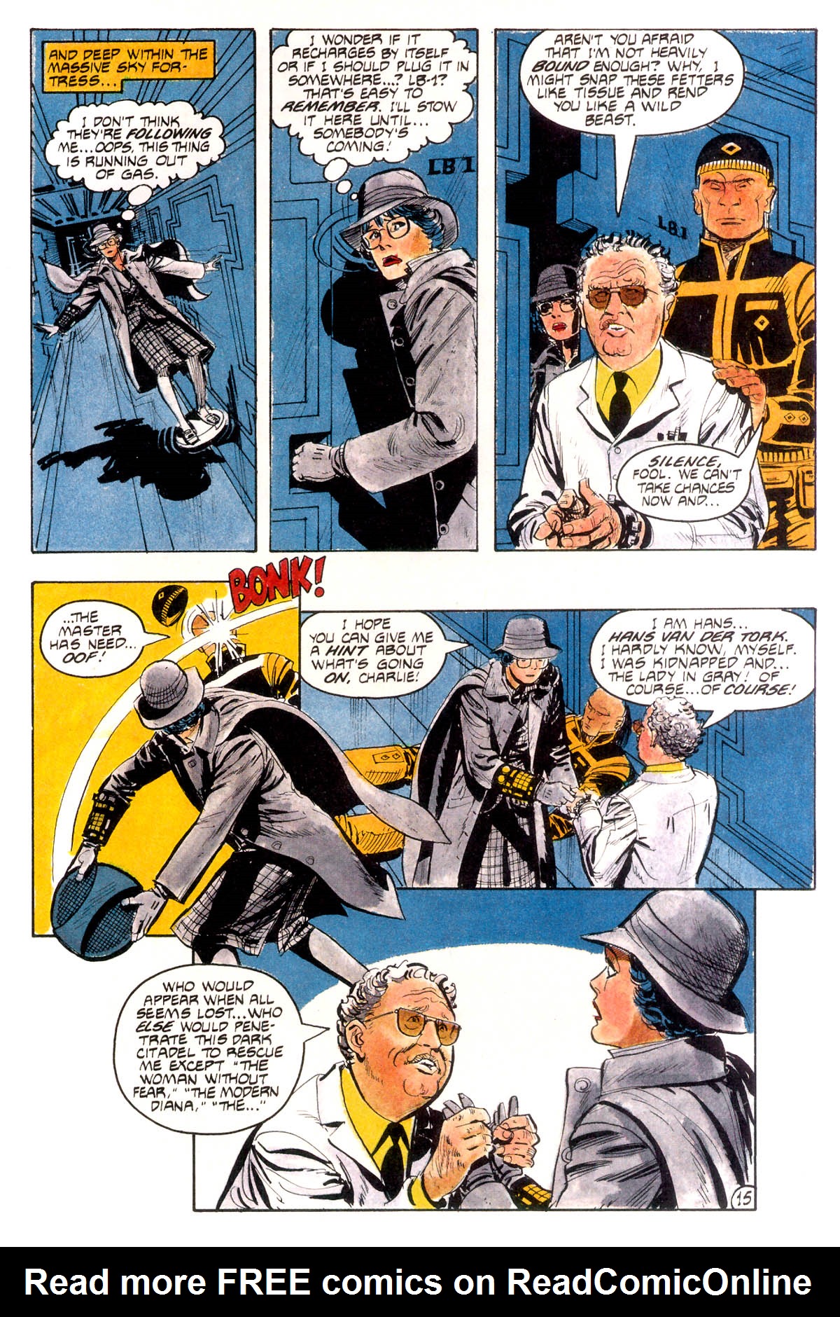 Read online Jonny Quest comic -  Issue #7 - 18