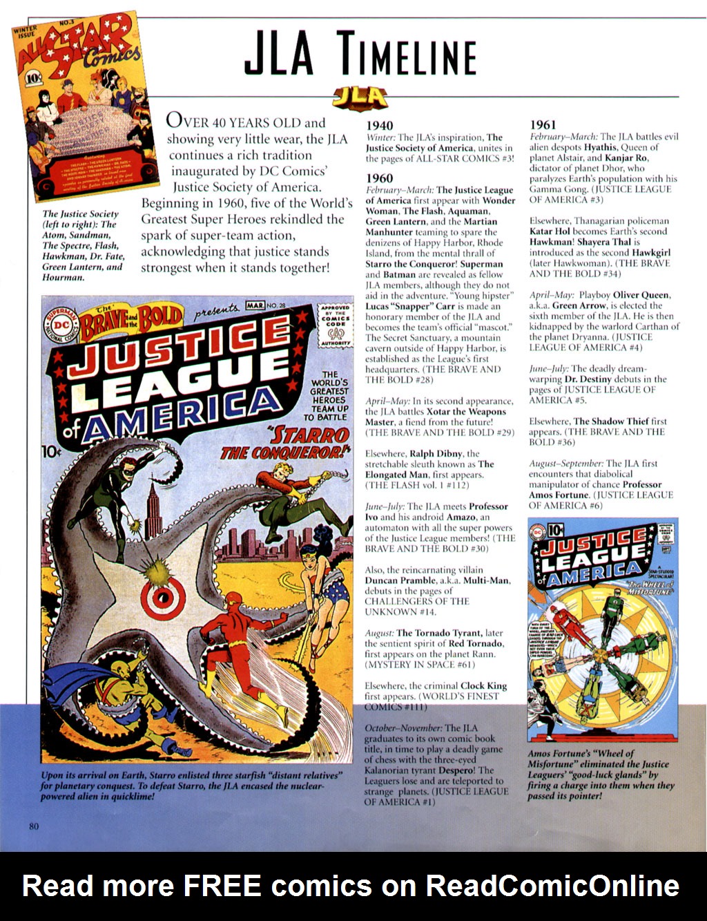 Read online JLA: The Ultimate Guide to The Justice League of America comic -  Issue # Full - 71