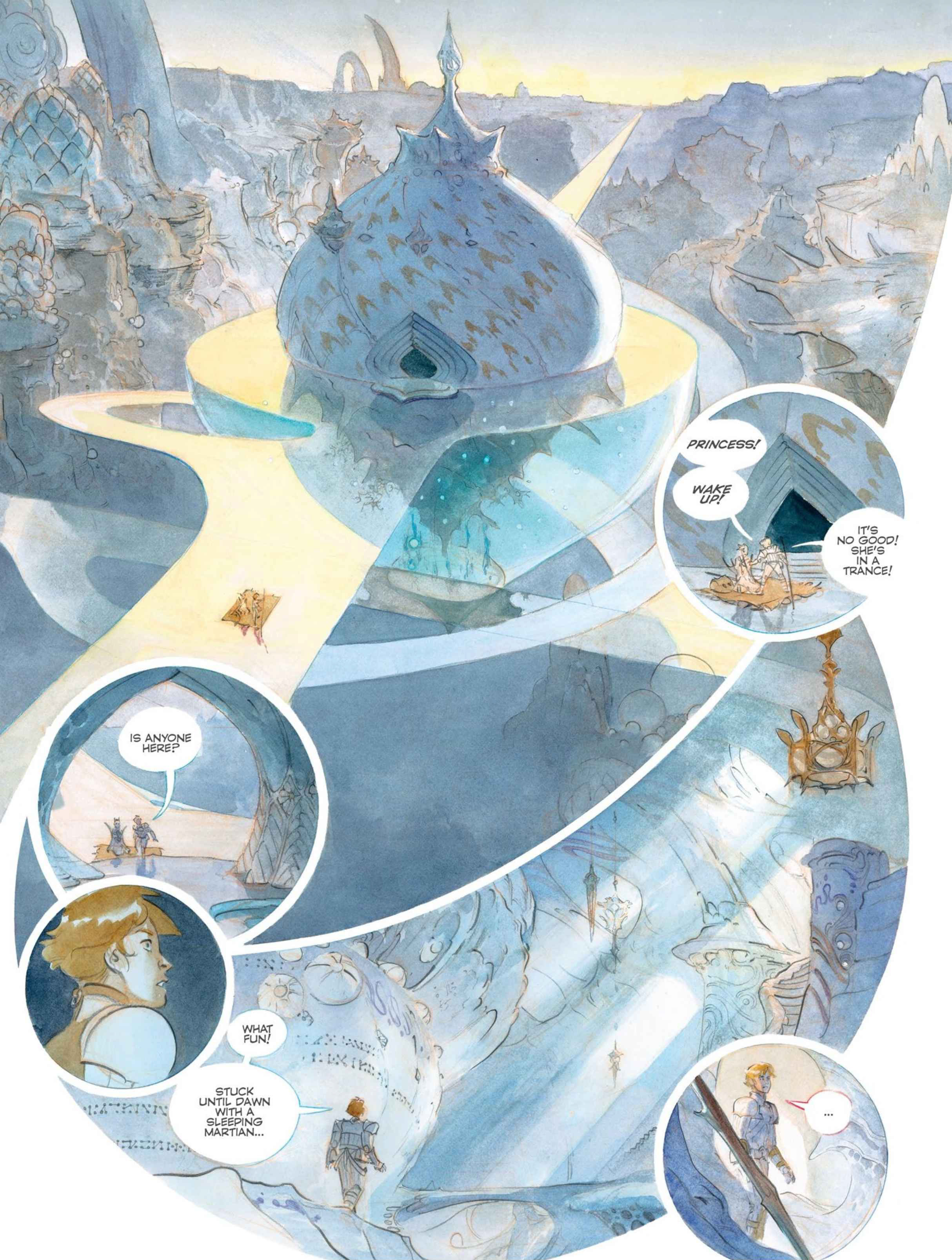 Read online Castle In the Stars: The Space Race of 1869 comic -  Issue #Castle In the Stars TPB A Frenchman on Mars - 38