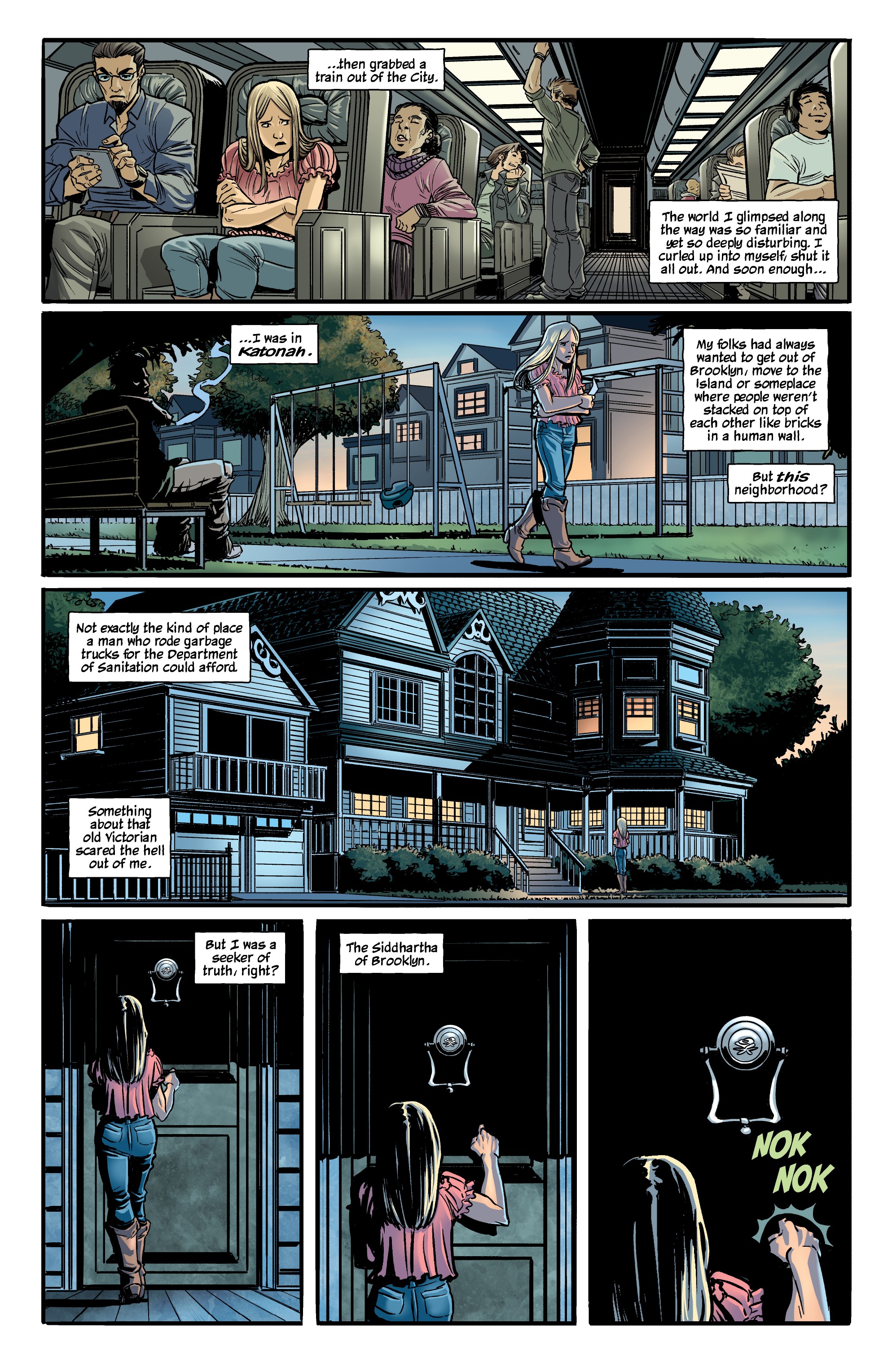 Read online The Girl In The Bay comic -  Issue #1 - 20