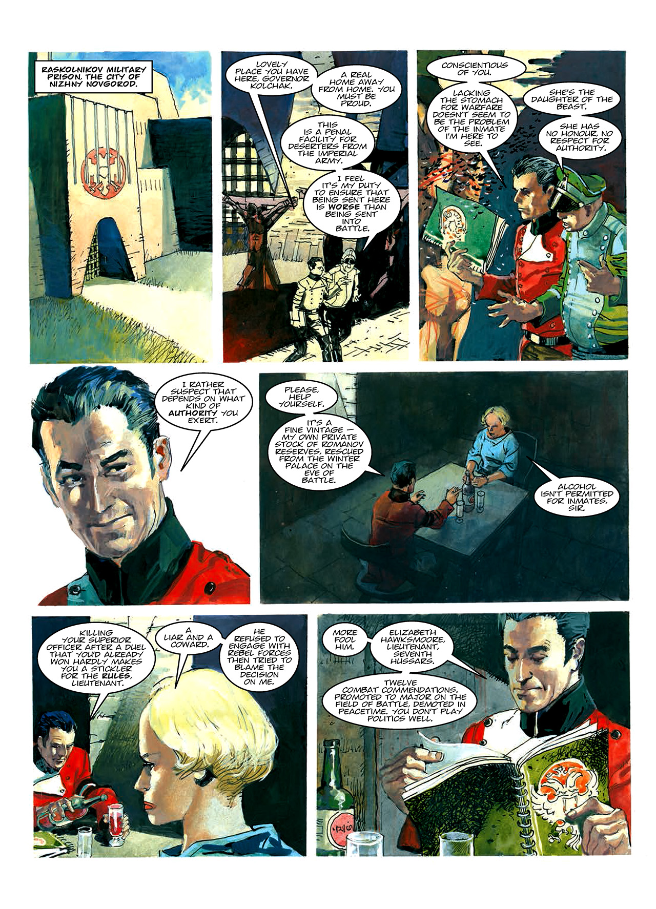 Read online Nikolai Dante comic -  Issue # TPB 10 - 9
