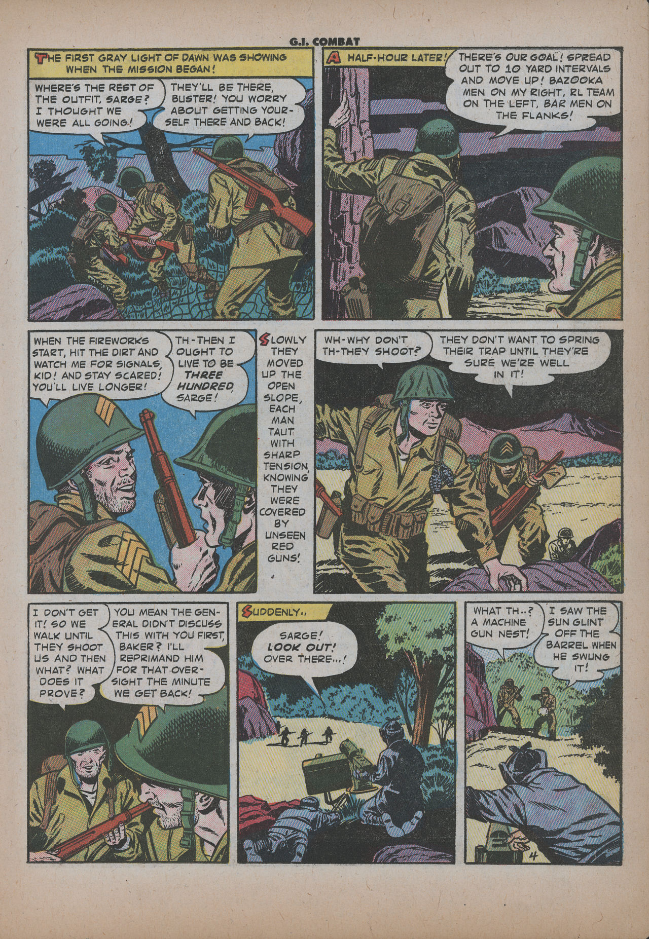 Read online G.I. Combat (1952) comic -  Issue #35 - 15