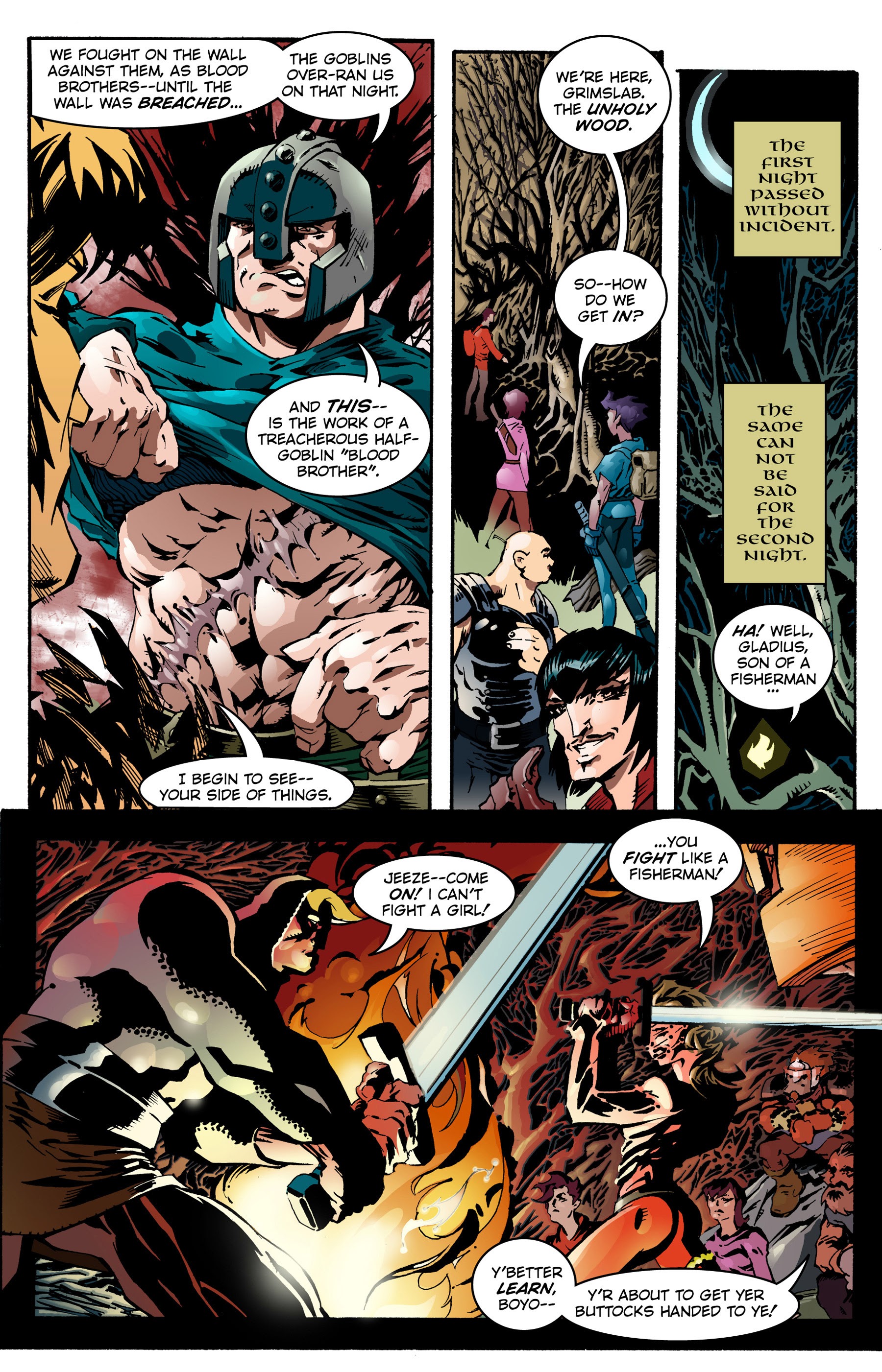 Read online Bold Blood comic -  Issue #1 - 13