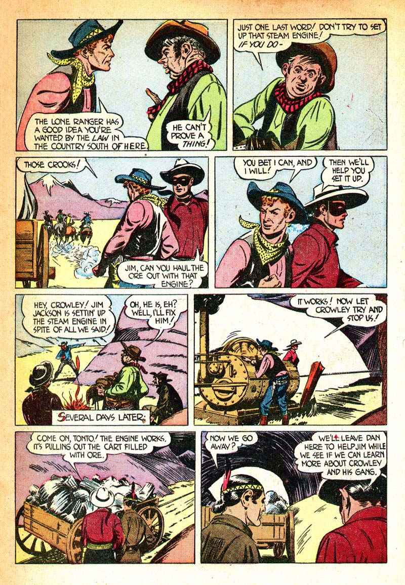Read online The Lone Ranger (1948) comic -  Issue #5 - 7