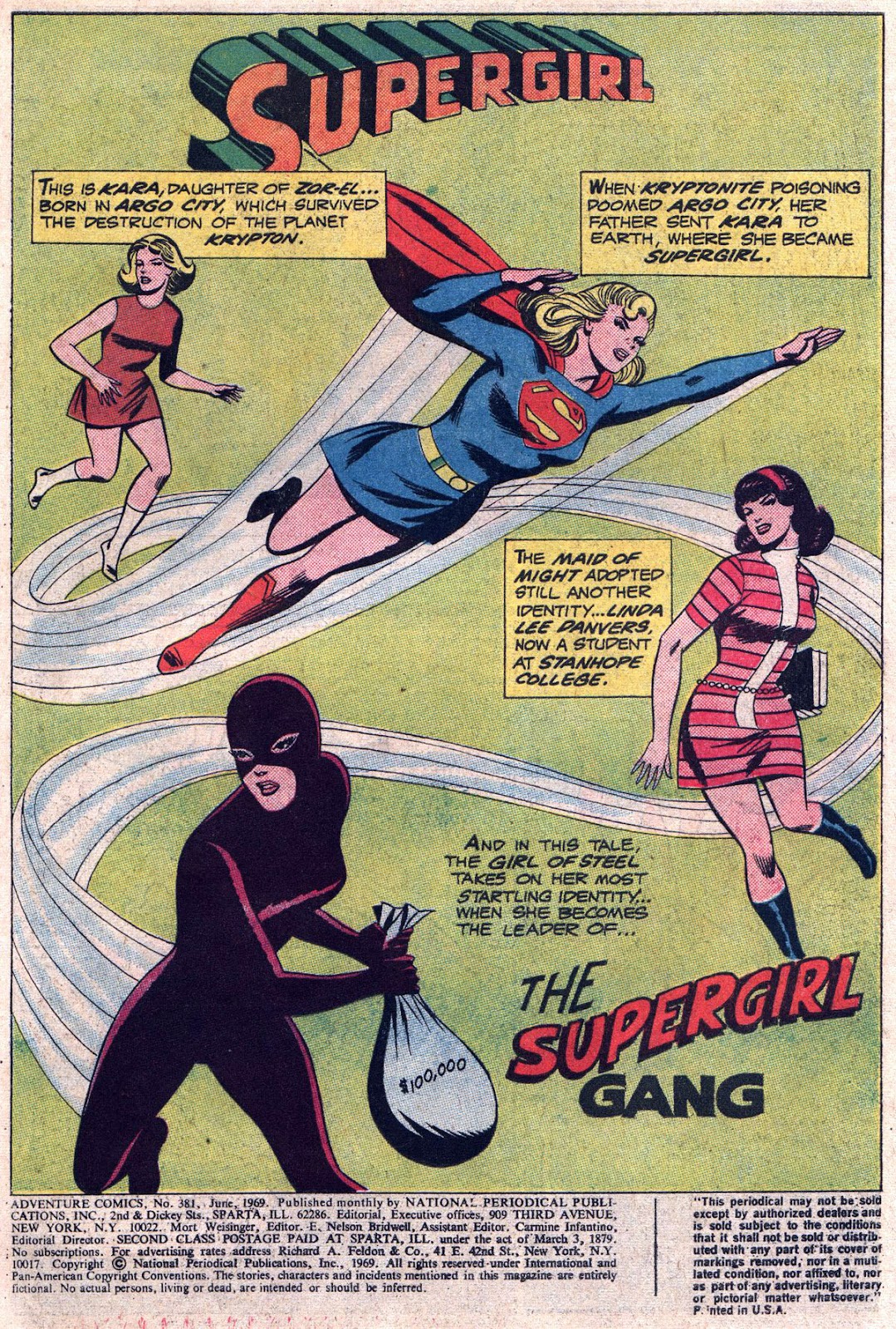 Adventure Comics (1938) issue 381 - Page 3