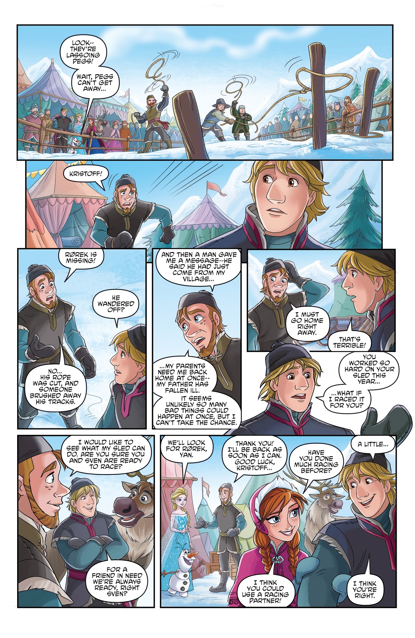Read online Disney Frozen comic -  Issue #8 - 13