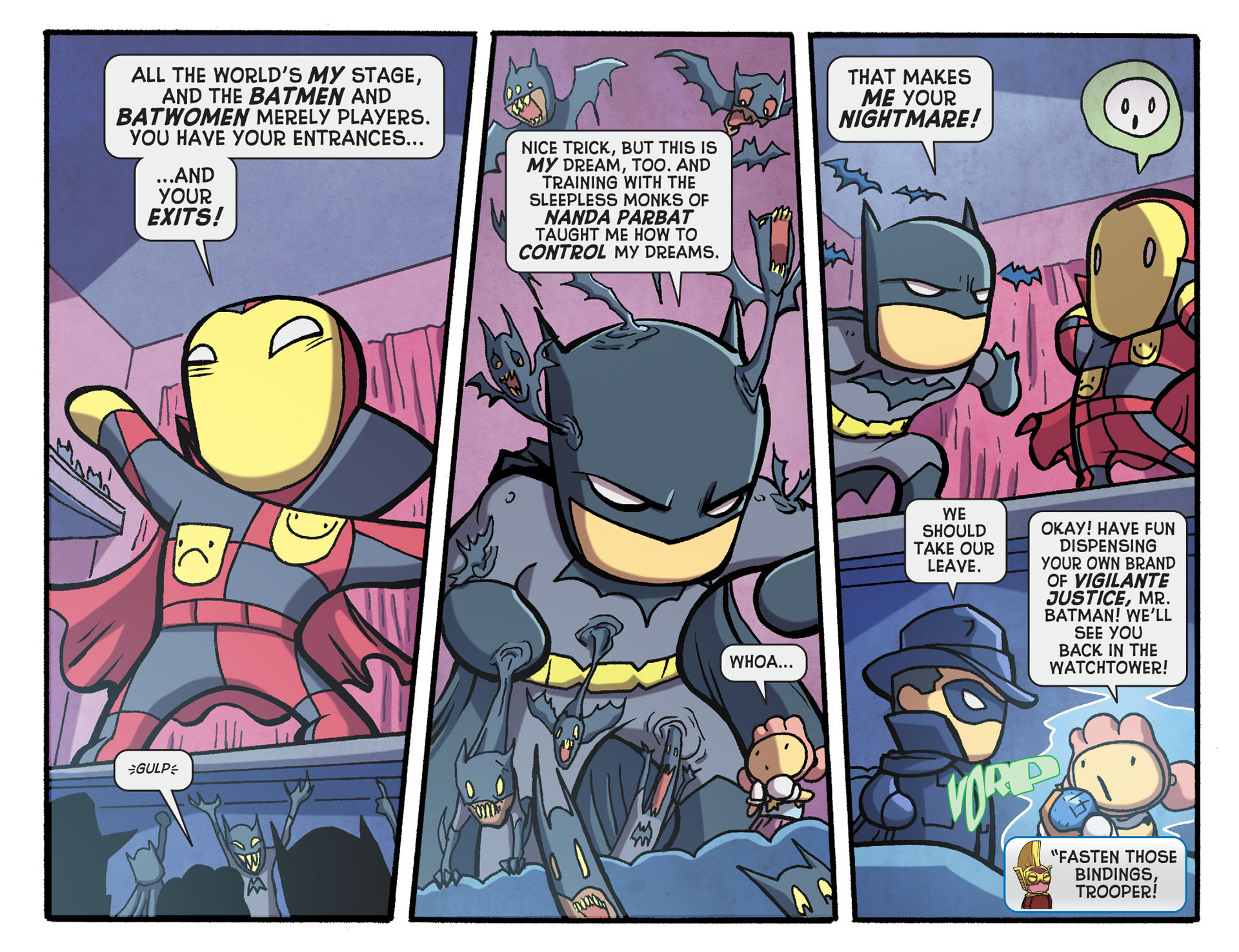 Read online Scribblenauts Unmasked: A Crisis of Imagination comic -  Issue #8 - 8