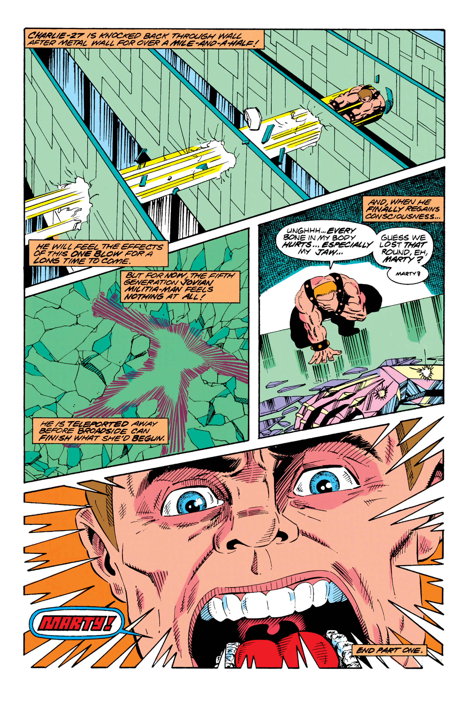 Read online Guardians of the Galaxy (1990) comic -  Issue # _TPB Guardians of the Galaxy by Jim Valentino 1 (Part 2) - 1