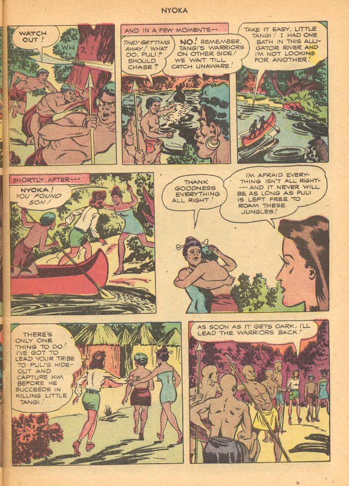 Read online Nyoka the Jungle Girl (1945) comic -  Issue #8 - 45
