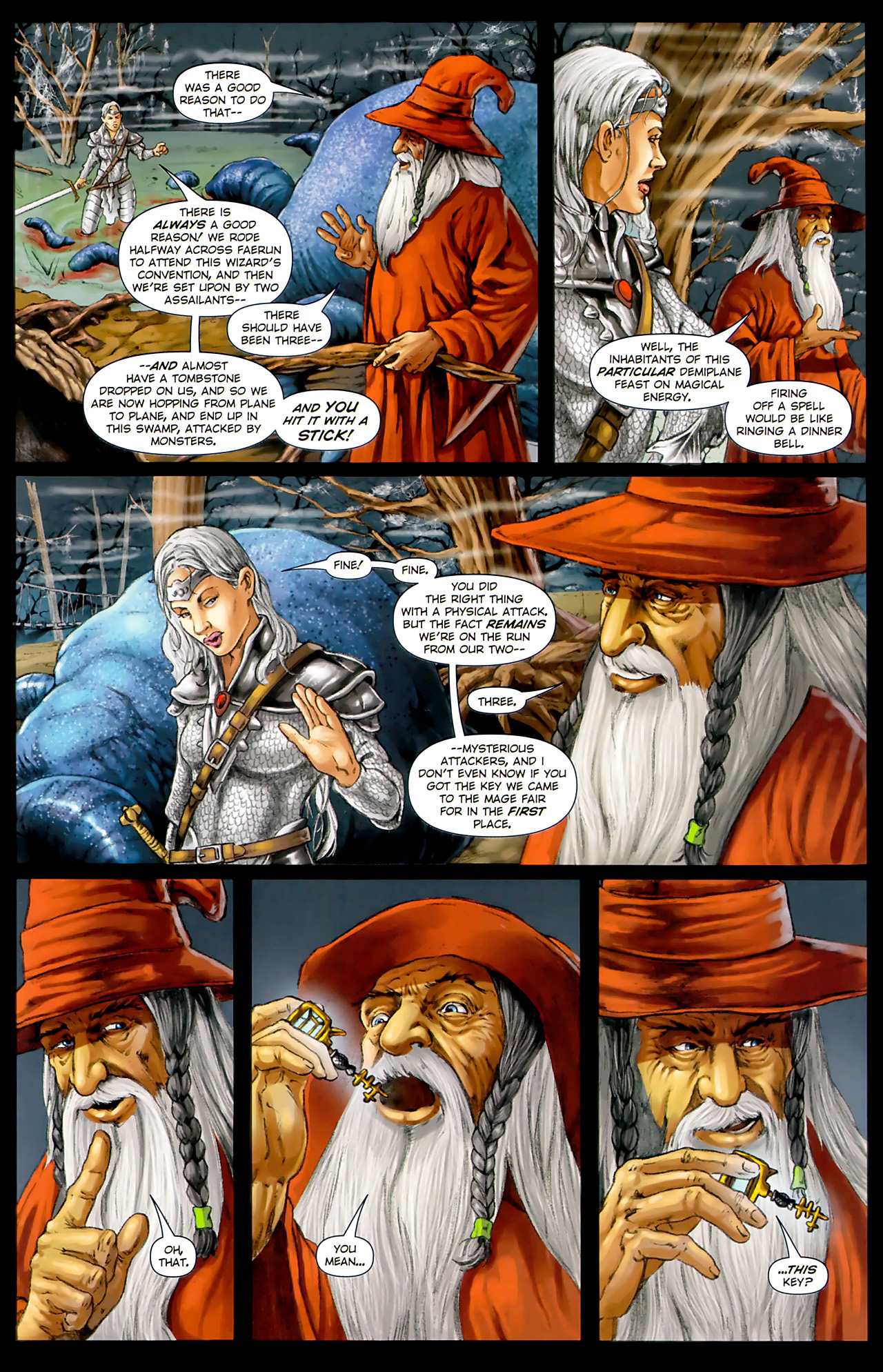 Read online The Worlds of Dungeons & Dragons comic -  Issue #4 - 25