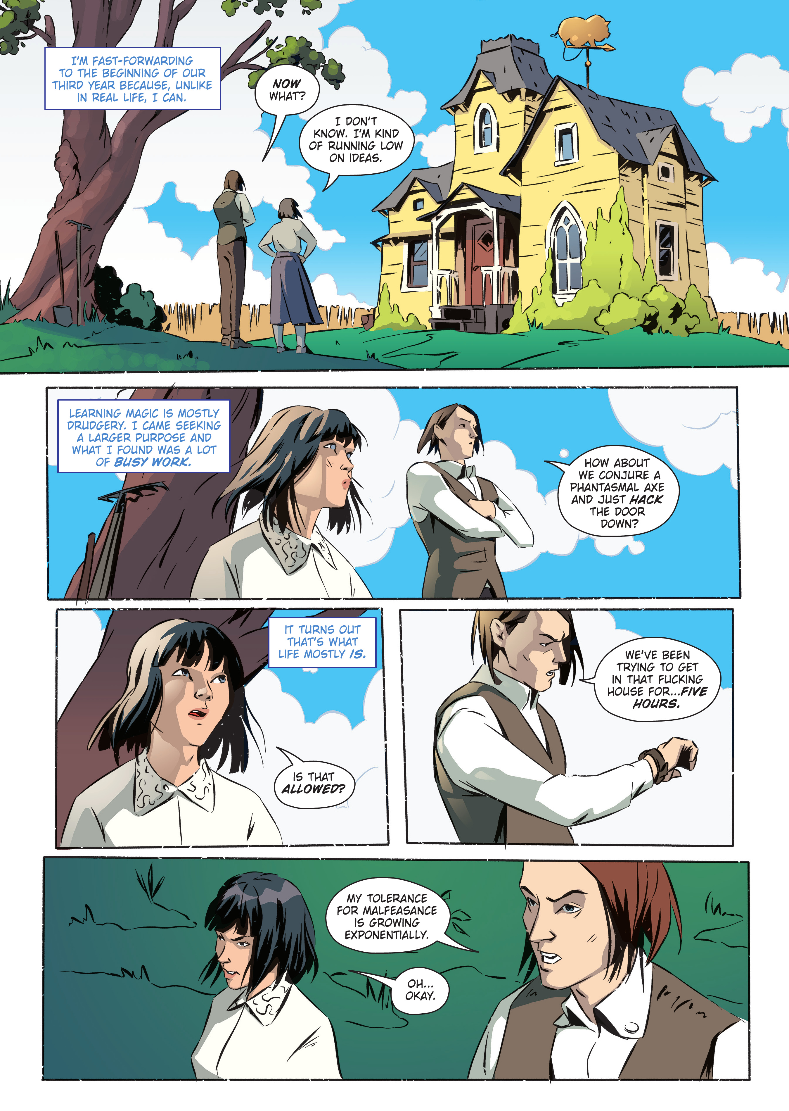 Read online The Magicians: Alice's Story comic -  Issue # TPB (Part 1) - 46