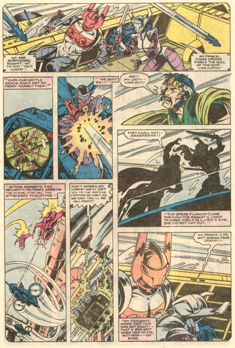 Read online Micronauts: The New Voyages comic -  Issue #7 - 12