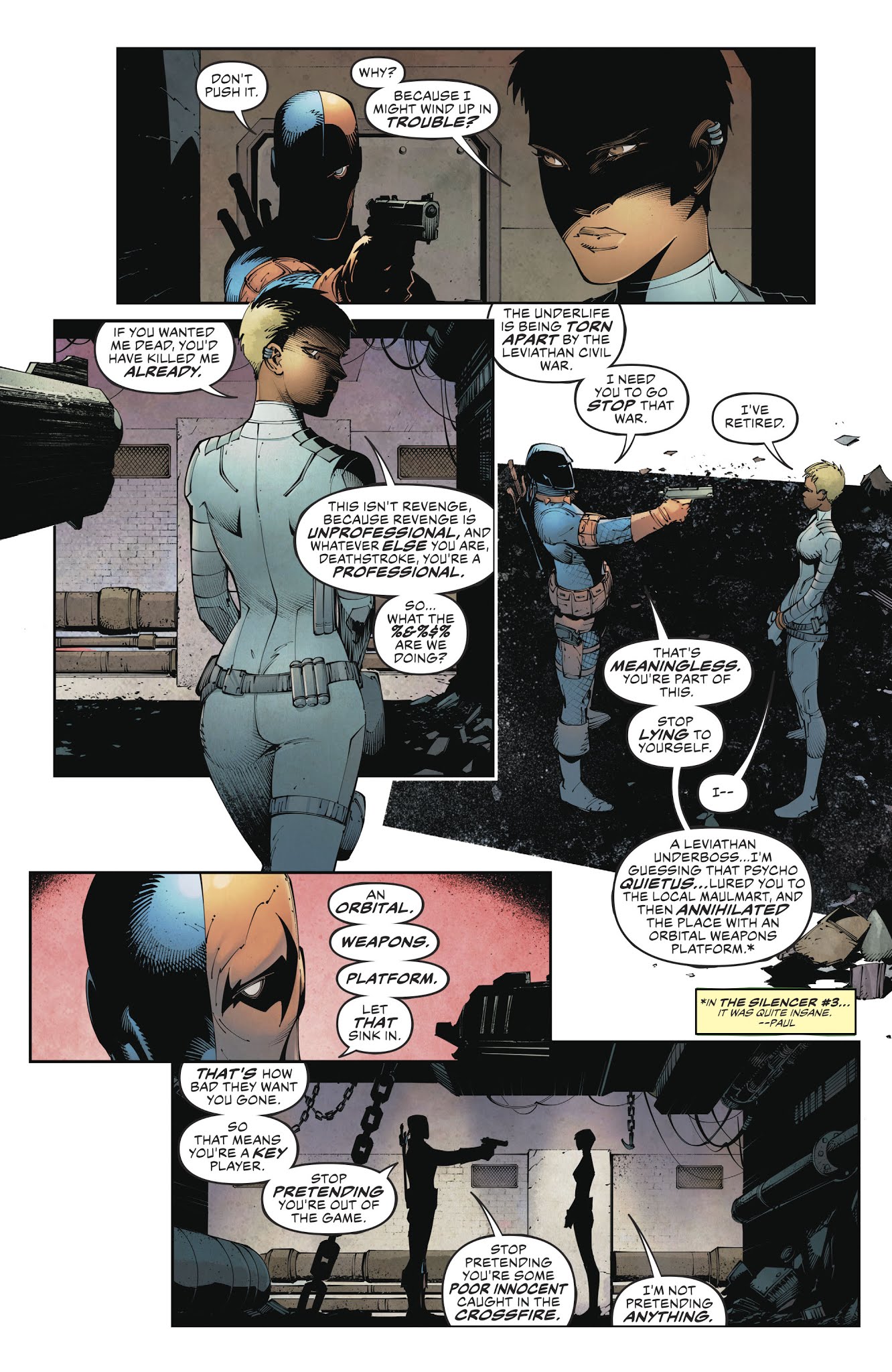Read online The Silencer comic -  Issue #5 - 4