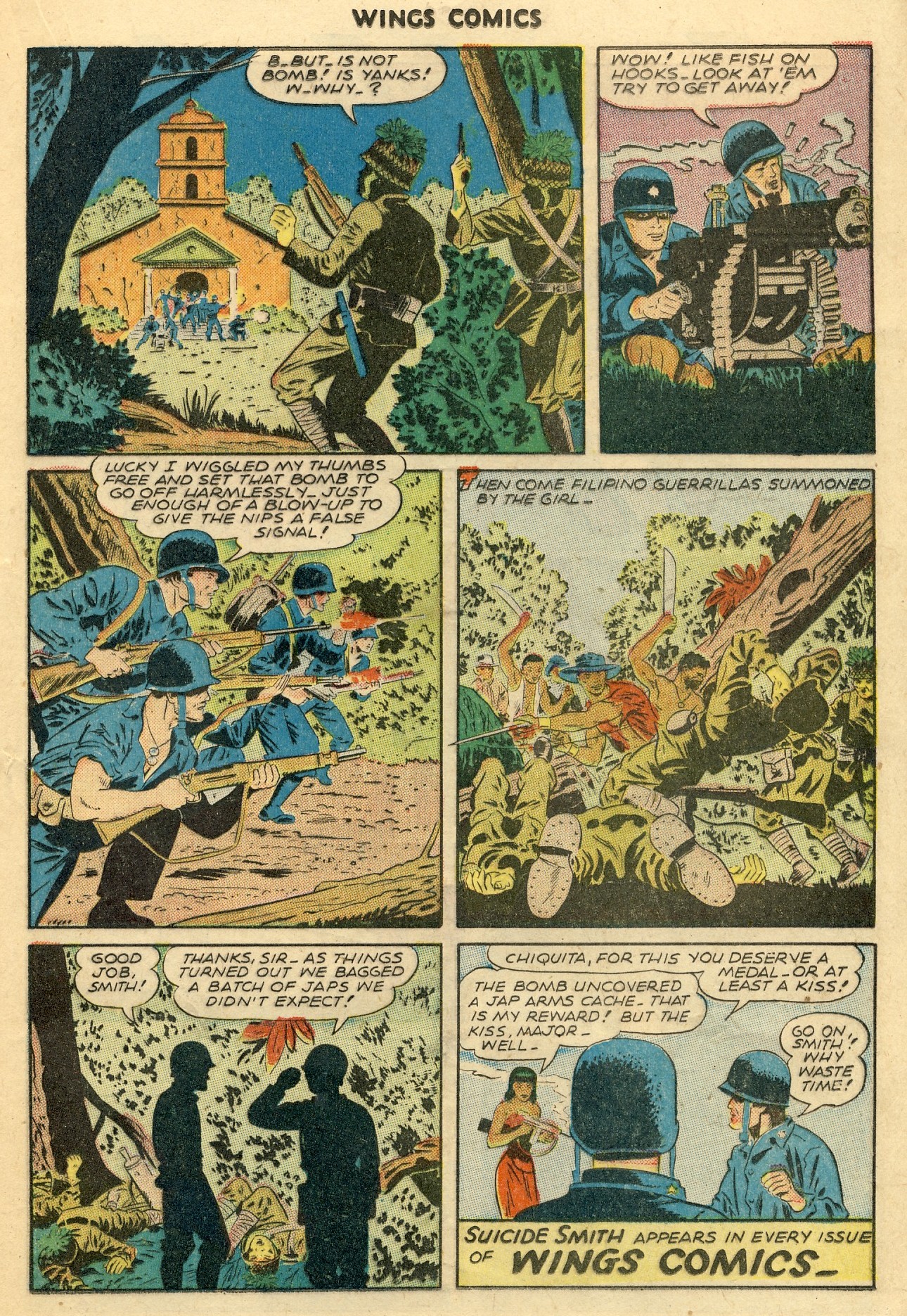 Read online Wings Comics comic -  Issue #61 - 17