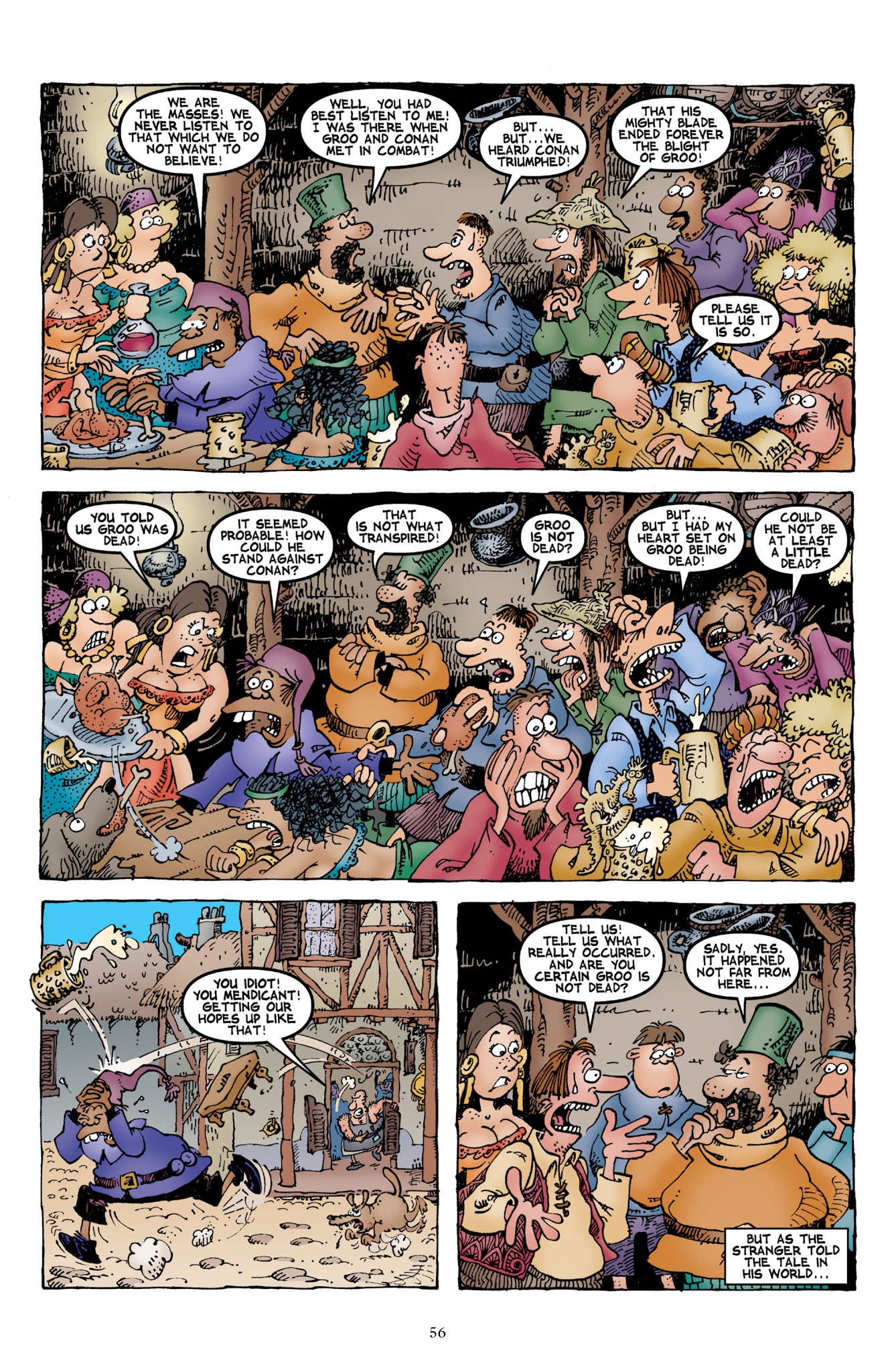 Read online Groo vs. Conan comic -  Issue # TPB - 58