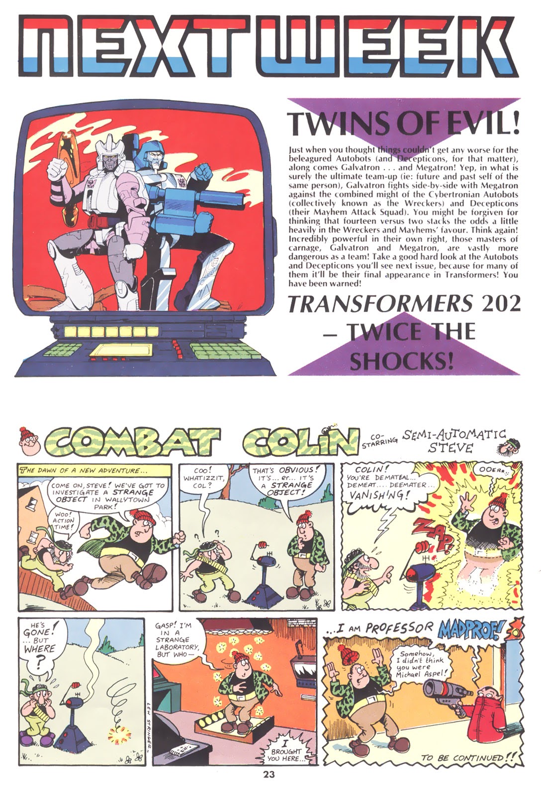 Read online The Transformers (UK) comic -  Issue #201 - 15