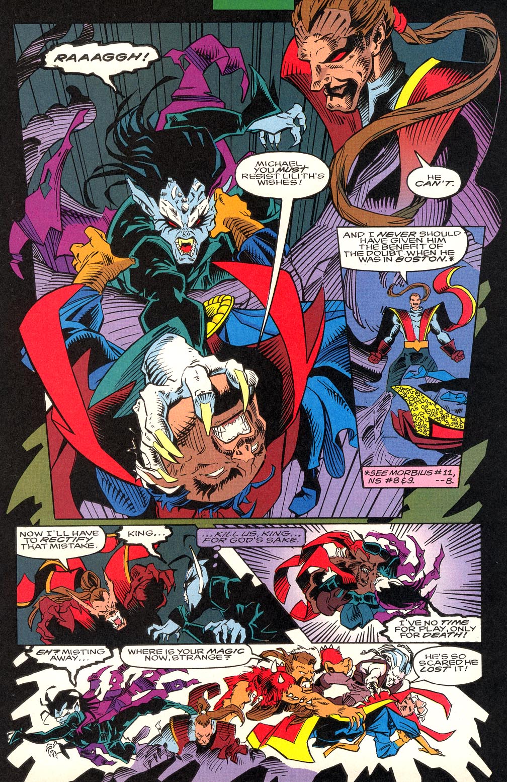 Read online Morbius: The Living Vampire (1992) comic -  Issue #16 - 12
