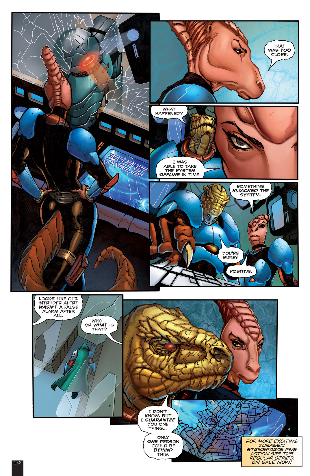 Read online Jurassic StrikeForce 5 comic -  Issue # _TPB - 160