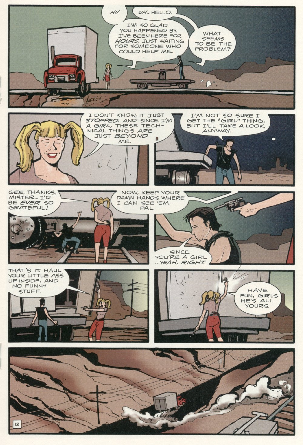Read online Industrial Gothic comic -  Issue #4 - 14