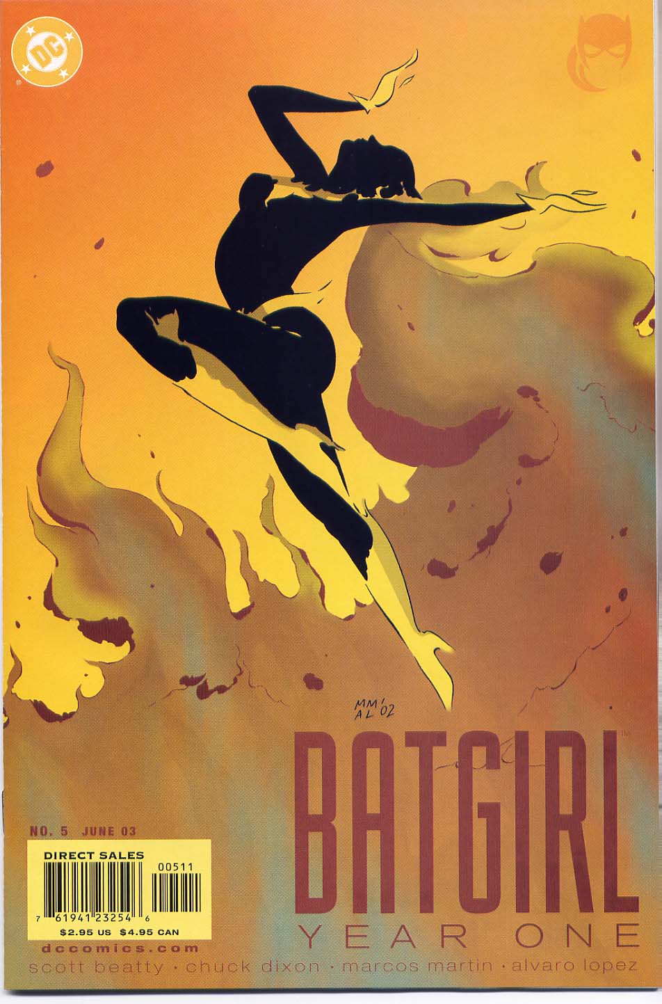 Read online Batgirl Year One comic -  Issue #5 - 1