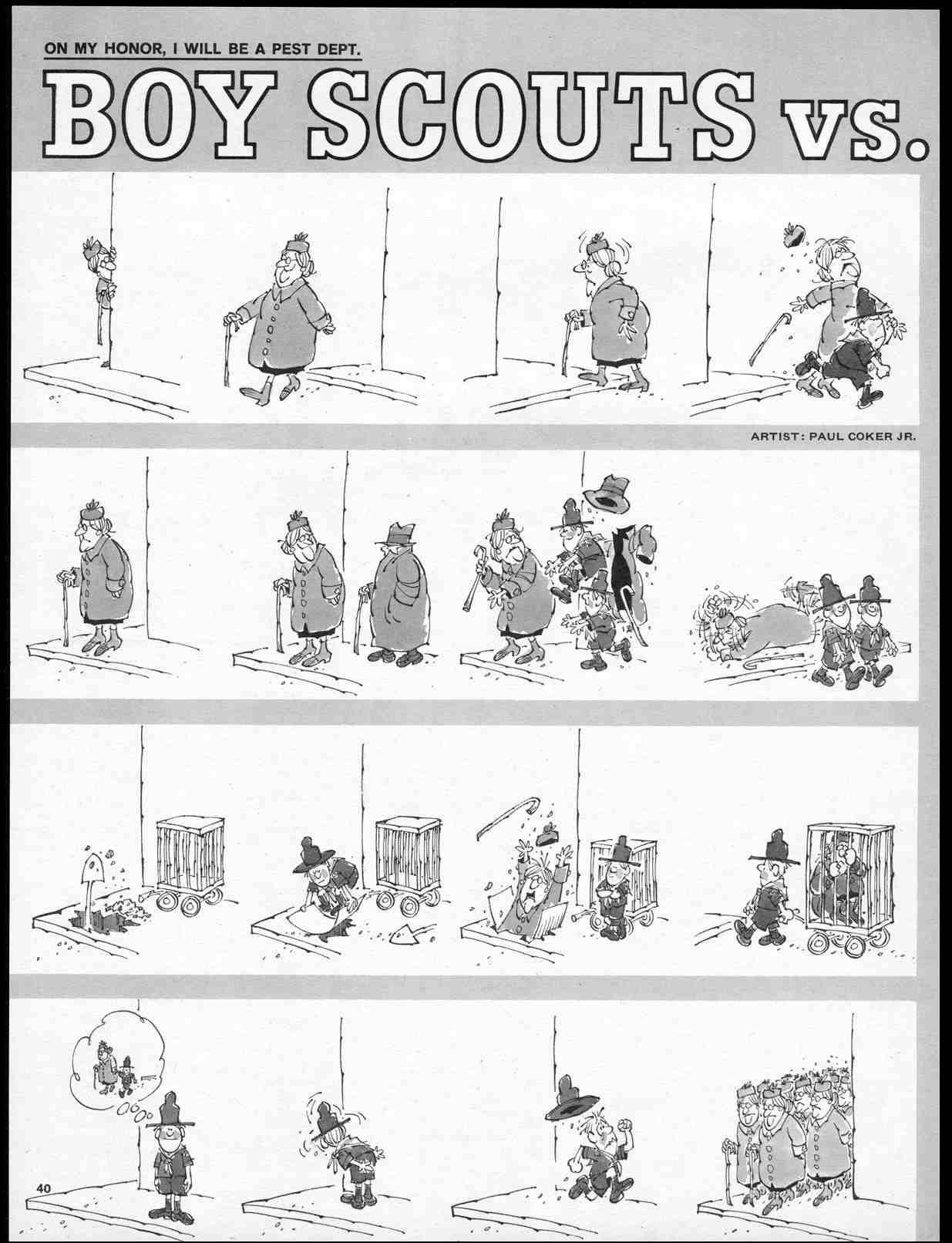 Read online MAD comic -  Issue #102 - 42